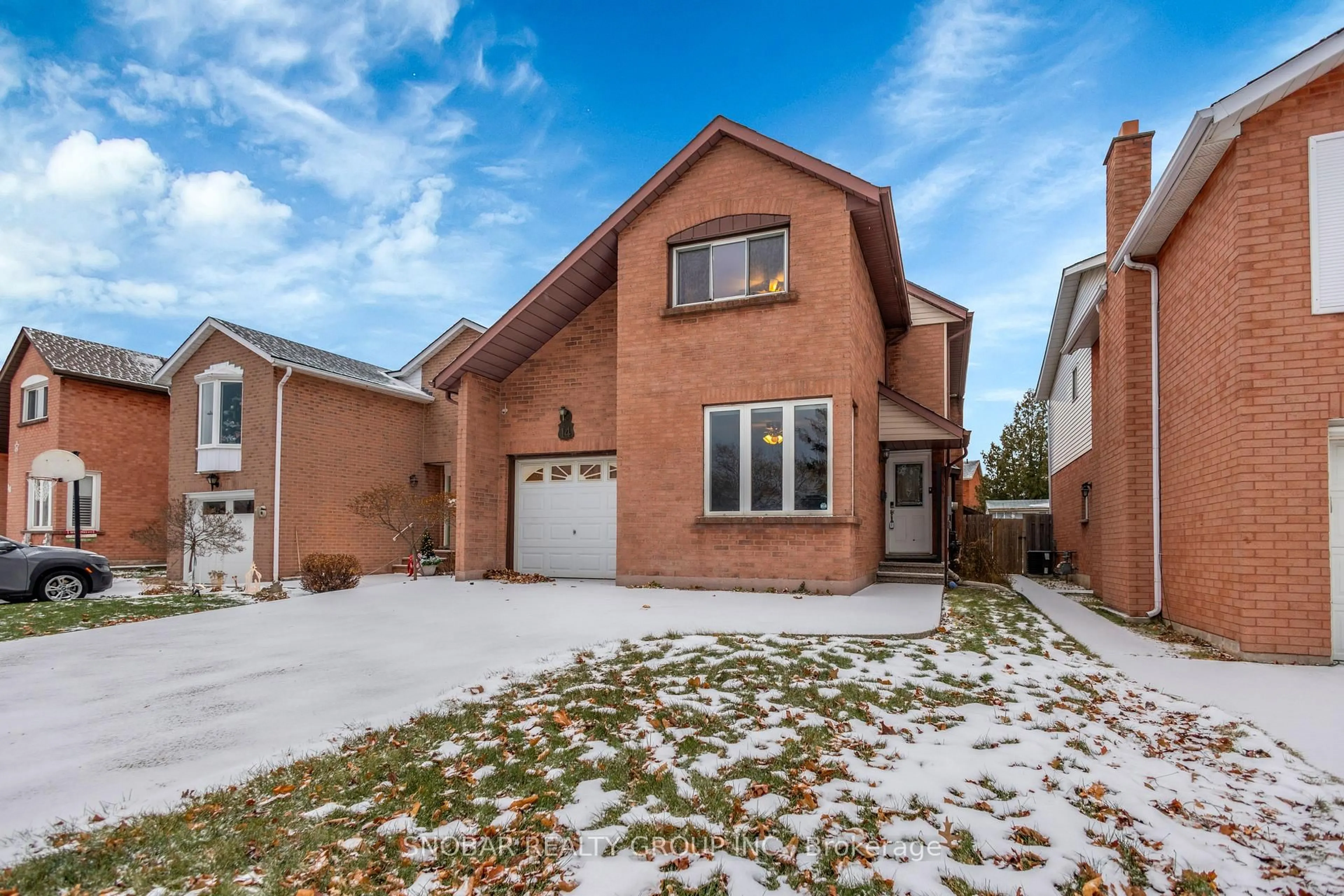 Home with brick exterior material, street for 14 Clydebank Pl, Hamilton Ontario L8E 4K2