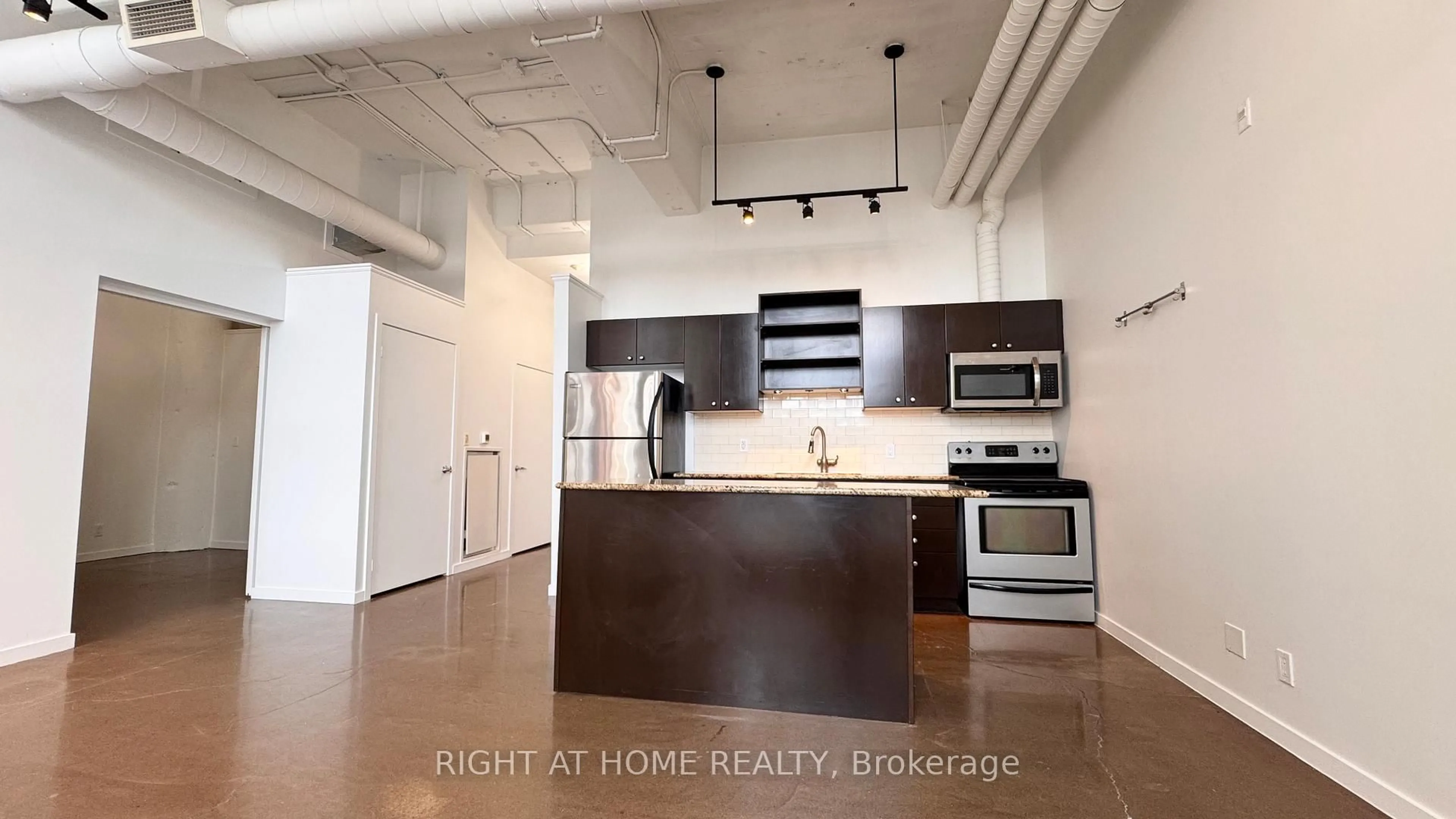 Open concept kitchen, unknown for 410 King St #101, Kitchener Ontario N2G 1C3