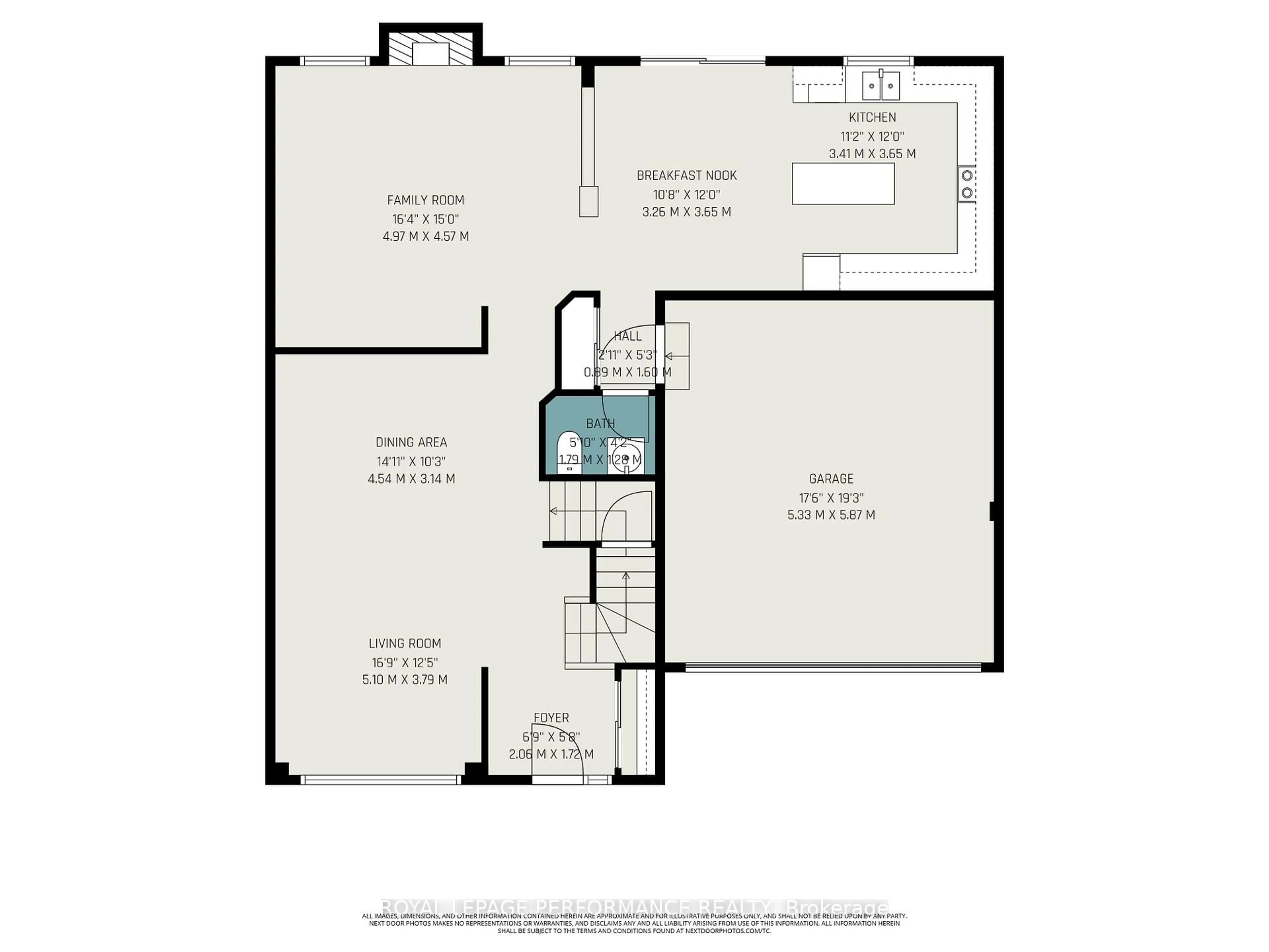 Floor plan for 619 Chardonnay Dr, Ottawa Ontario K4A 4K7