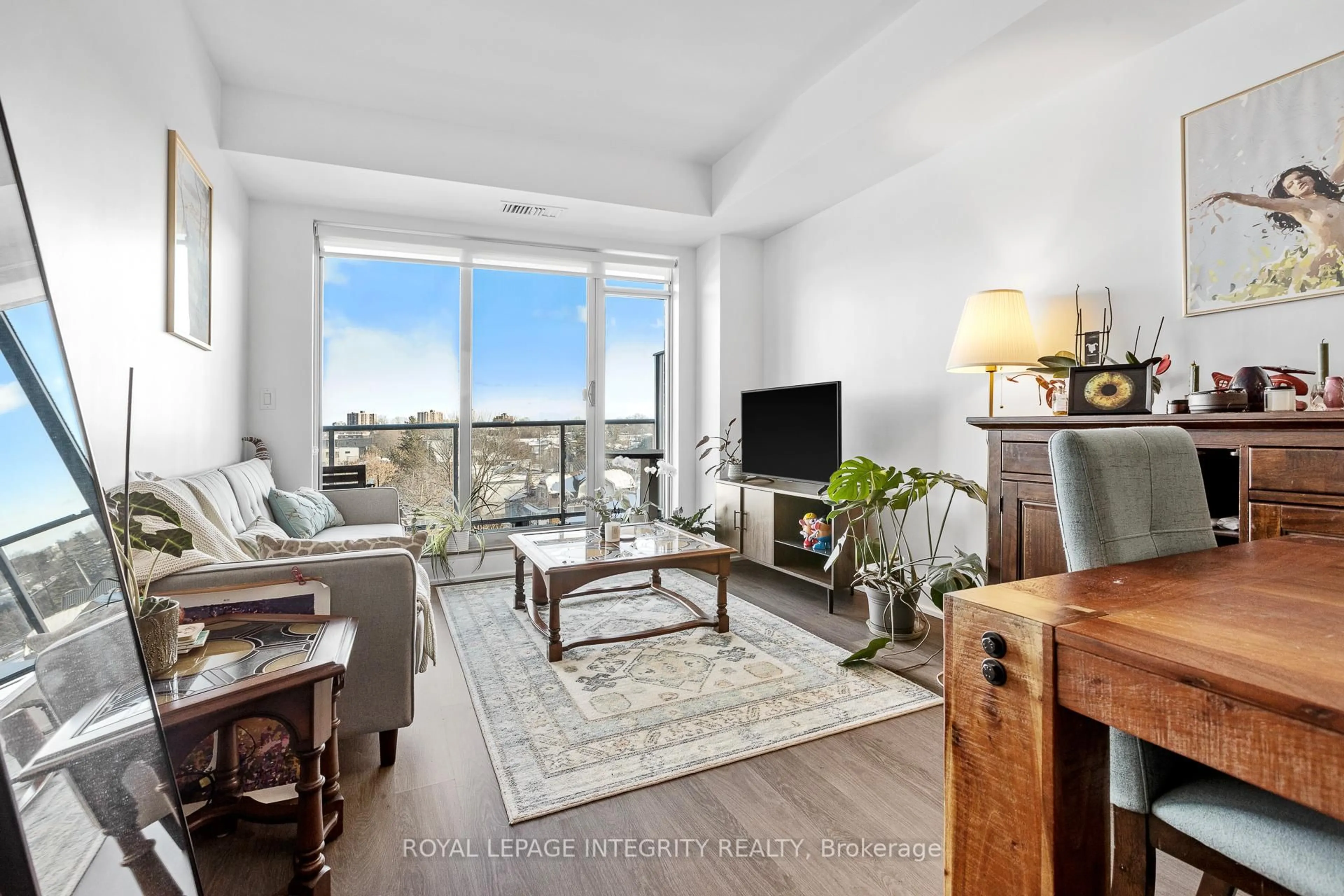 Living room with furniture, unknown for 7 MARQUETTE Ave #410, Ottawa Ontario K1L 8A7