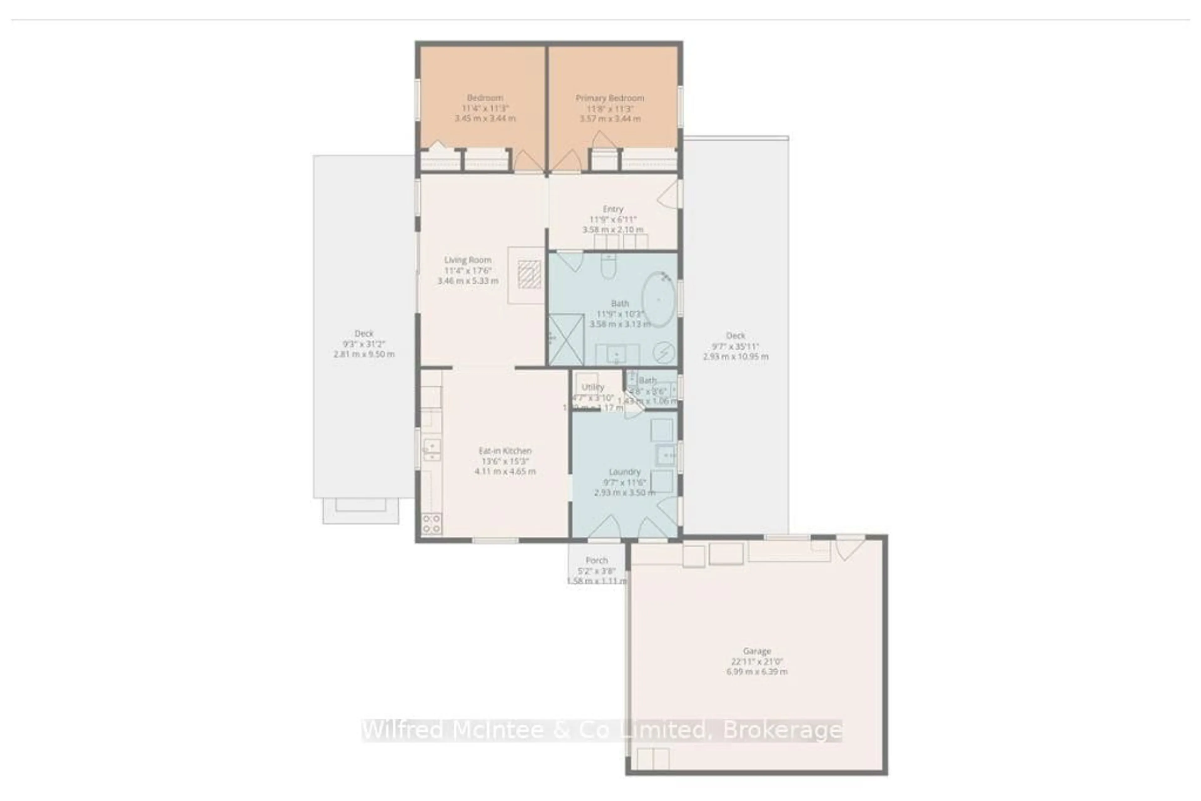 Floor plan for 38 ALLISTER Pl, South Bruce Peninsula Ontario N0H 2G0
