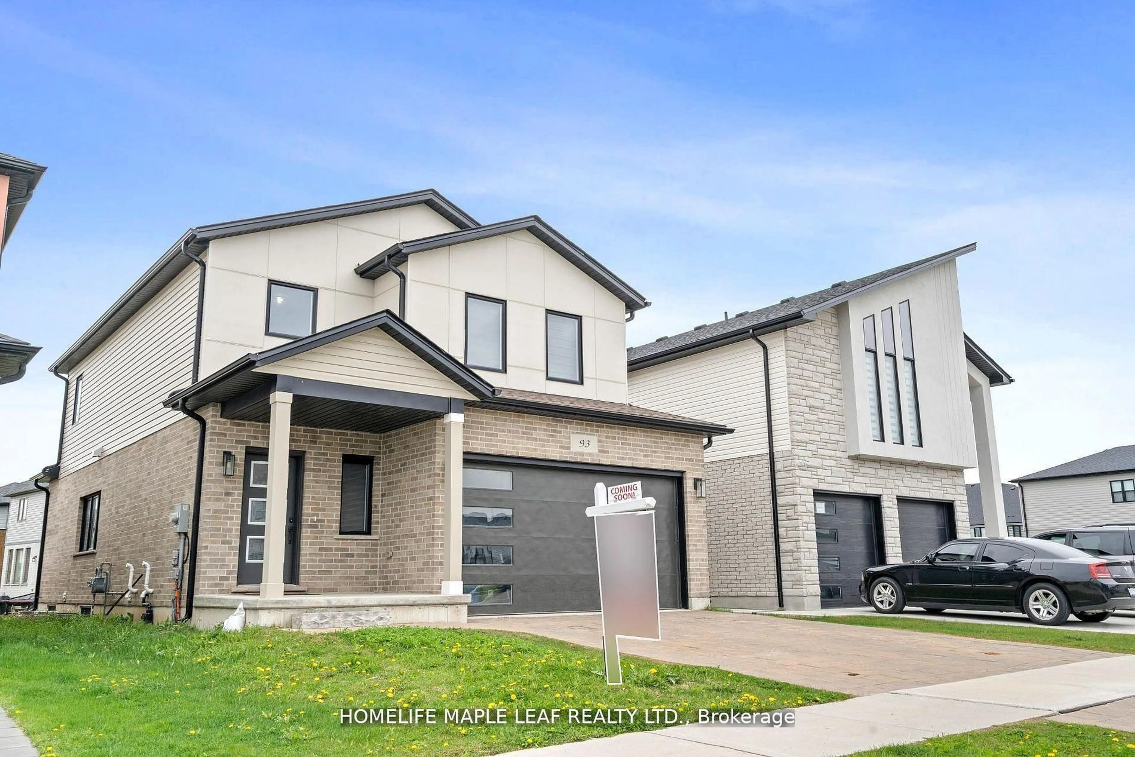 Home with brick exterior material, street for 93 Middleton Ave, London South Ontario N6L 0G4