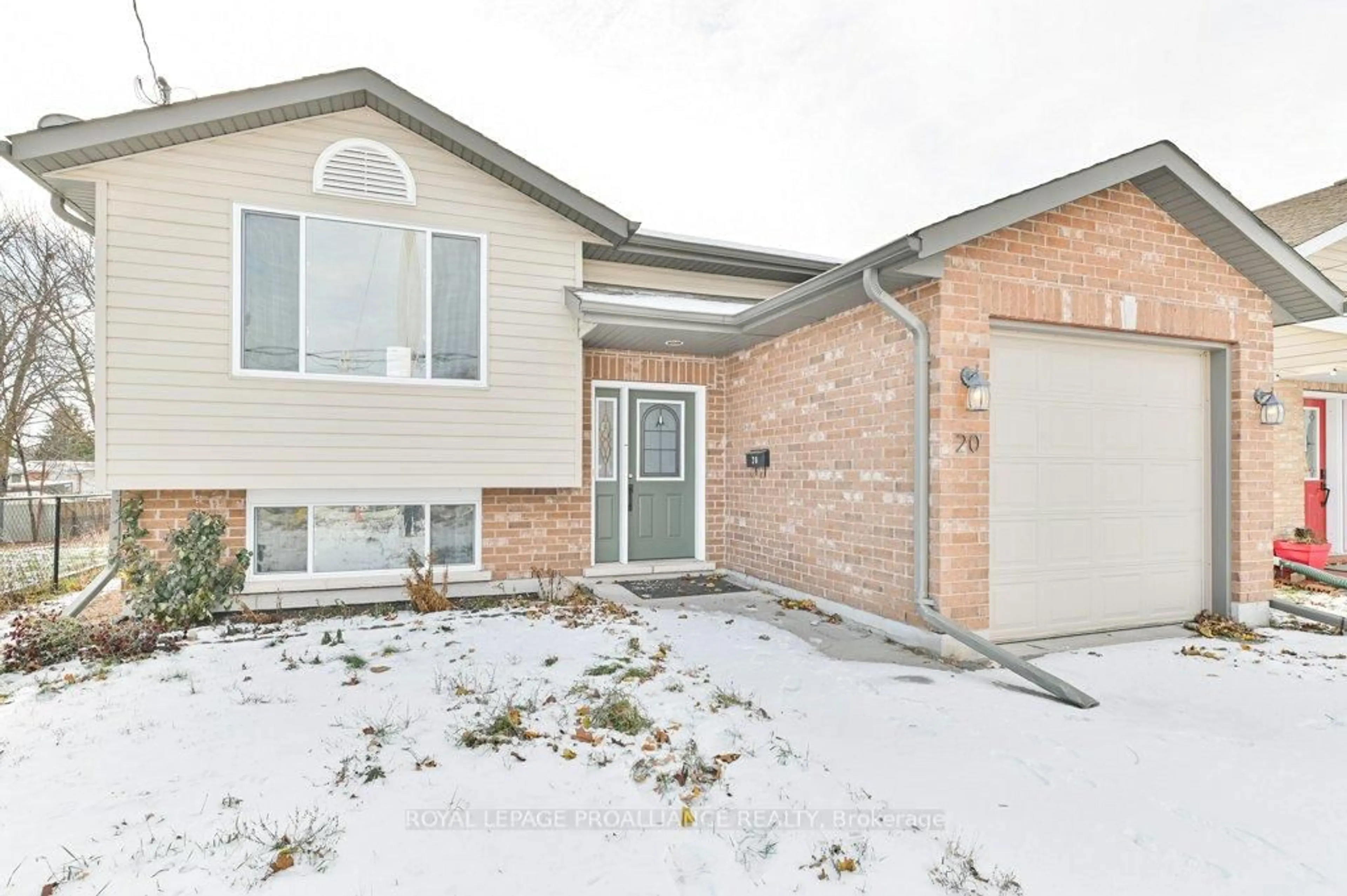 Home with brick exterior material, street for 20 Terance St, Quinte West Ontario K8V 5L5