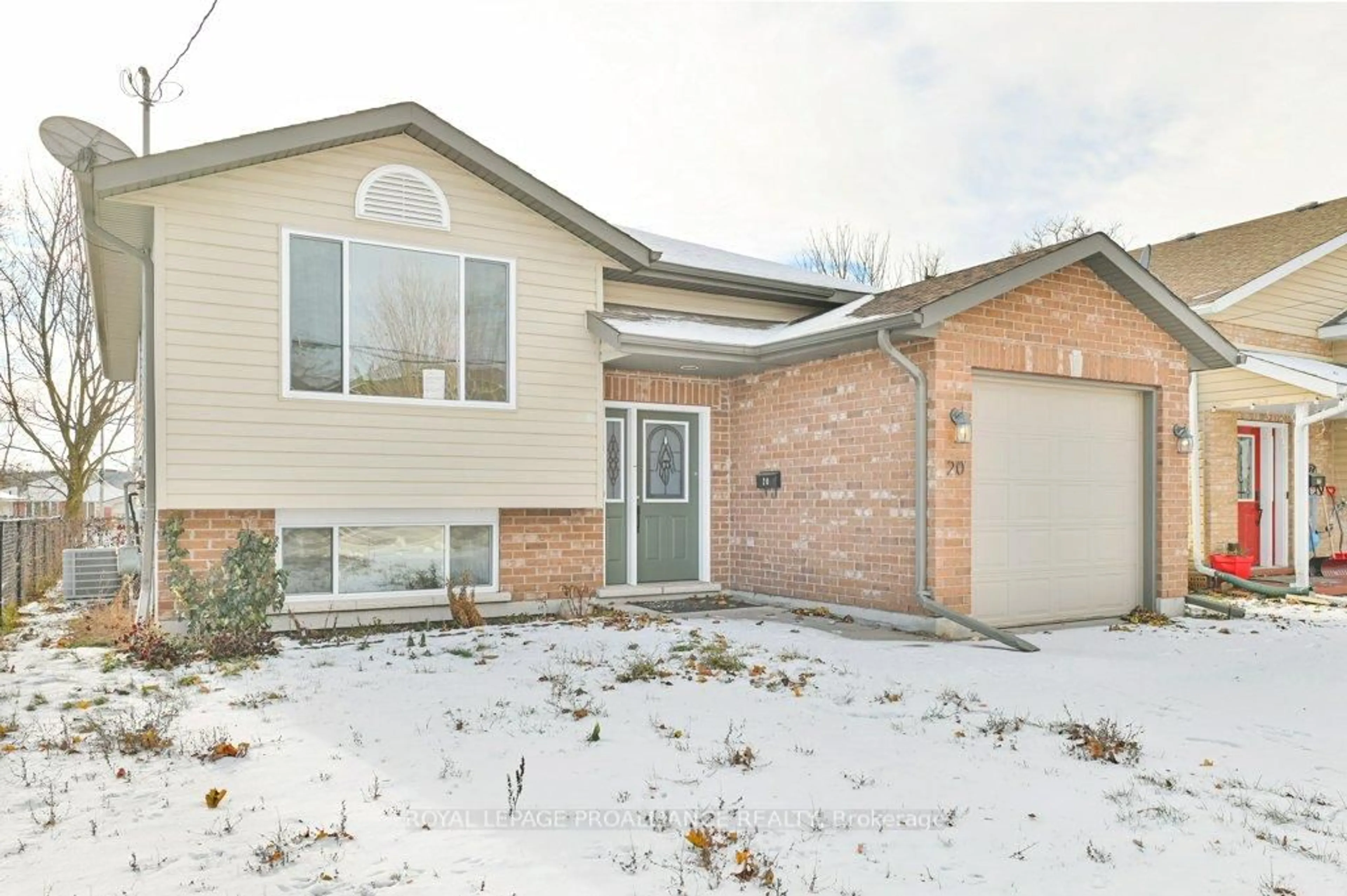 Home with brick exterior material, street for 20 Terance St, Quinte West Ontario K8V 5L5