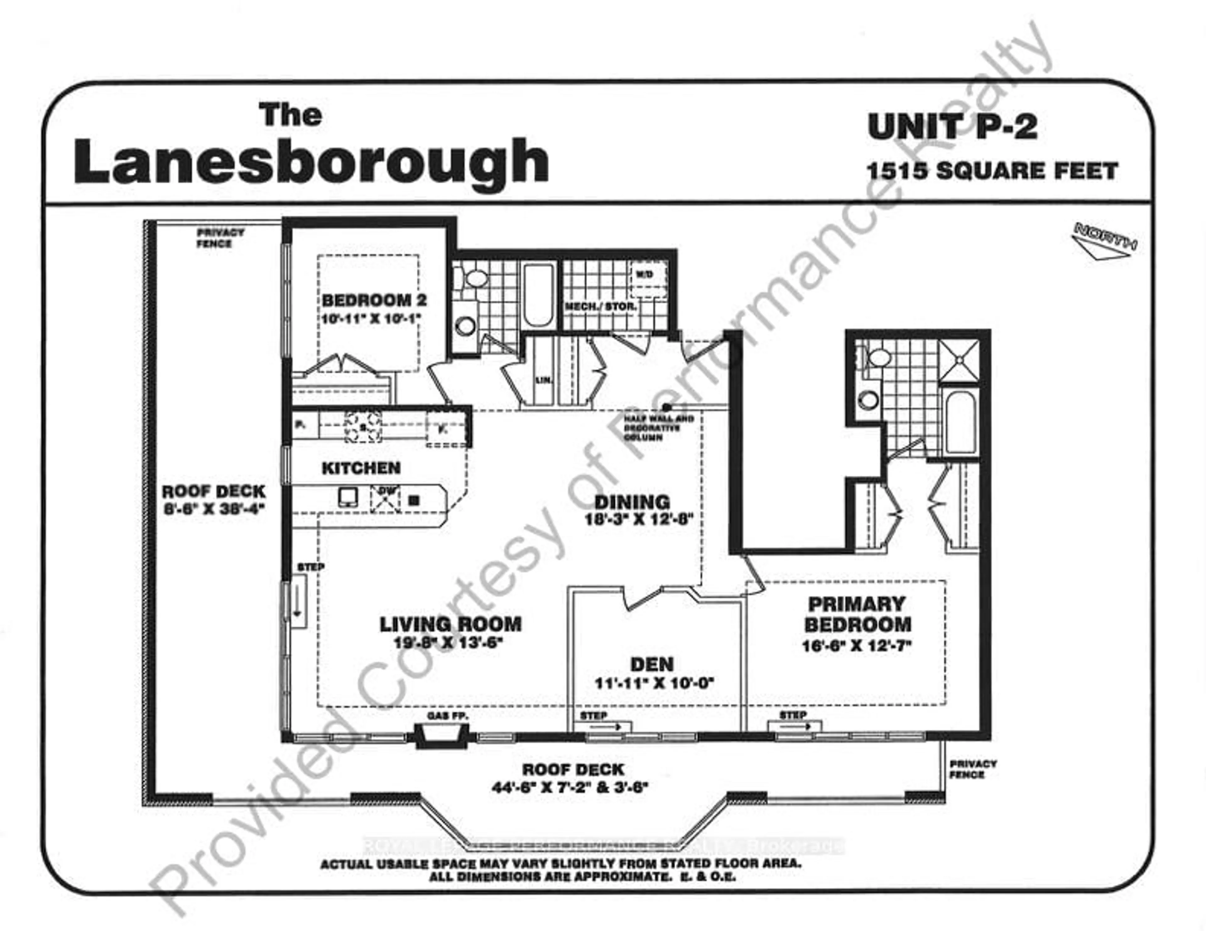 Floor plan for 260 Besserer St #PH2, Ottawa Ontario K1N 1J3