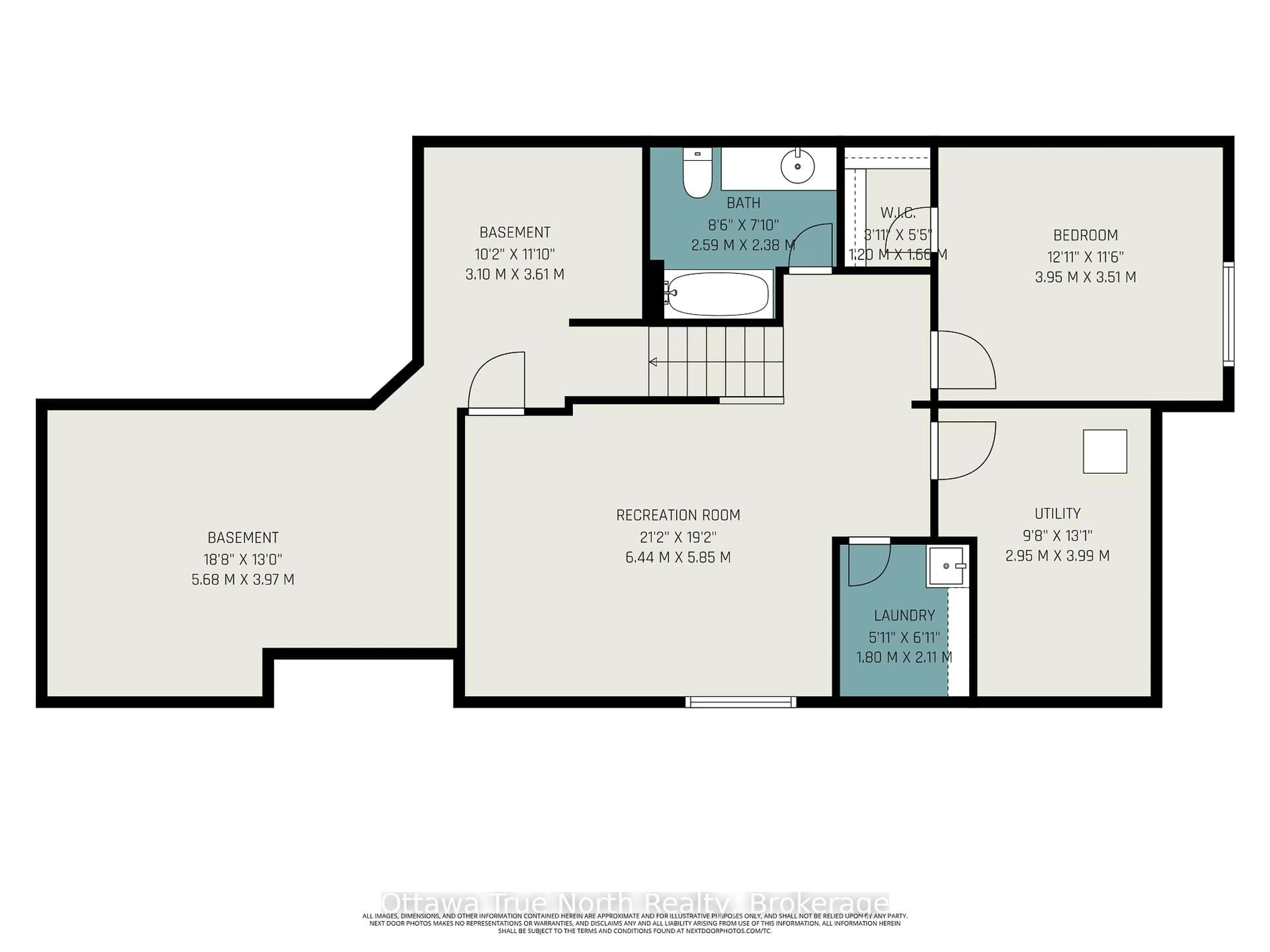 Floor plan for 271 Brambling Way, Ottawa Ontario K2J 0E4