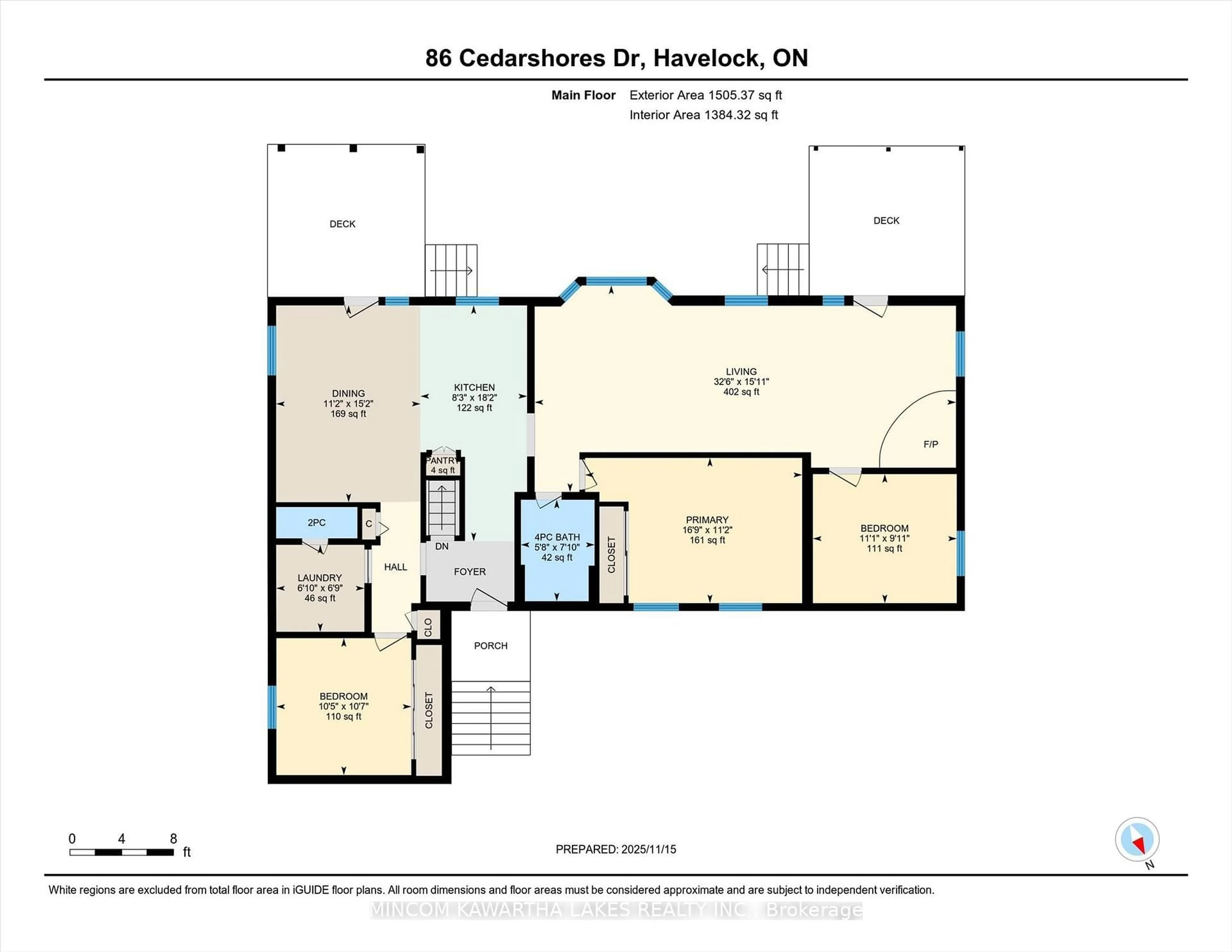 Floor plan for 86 Cedarshores Dr, Trent Hills Ontario K0L 1Z0