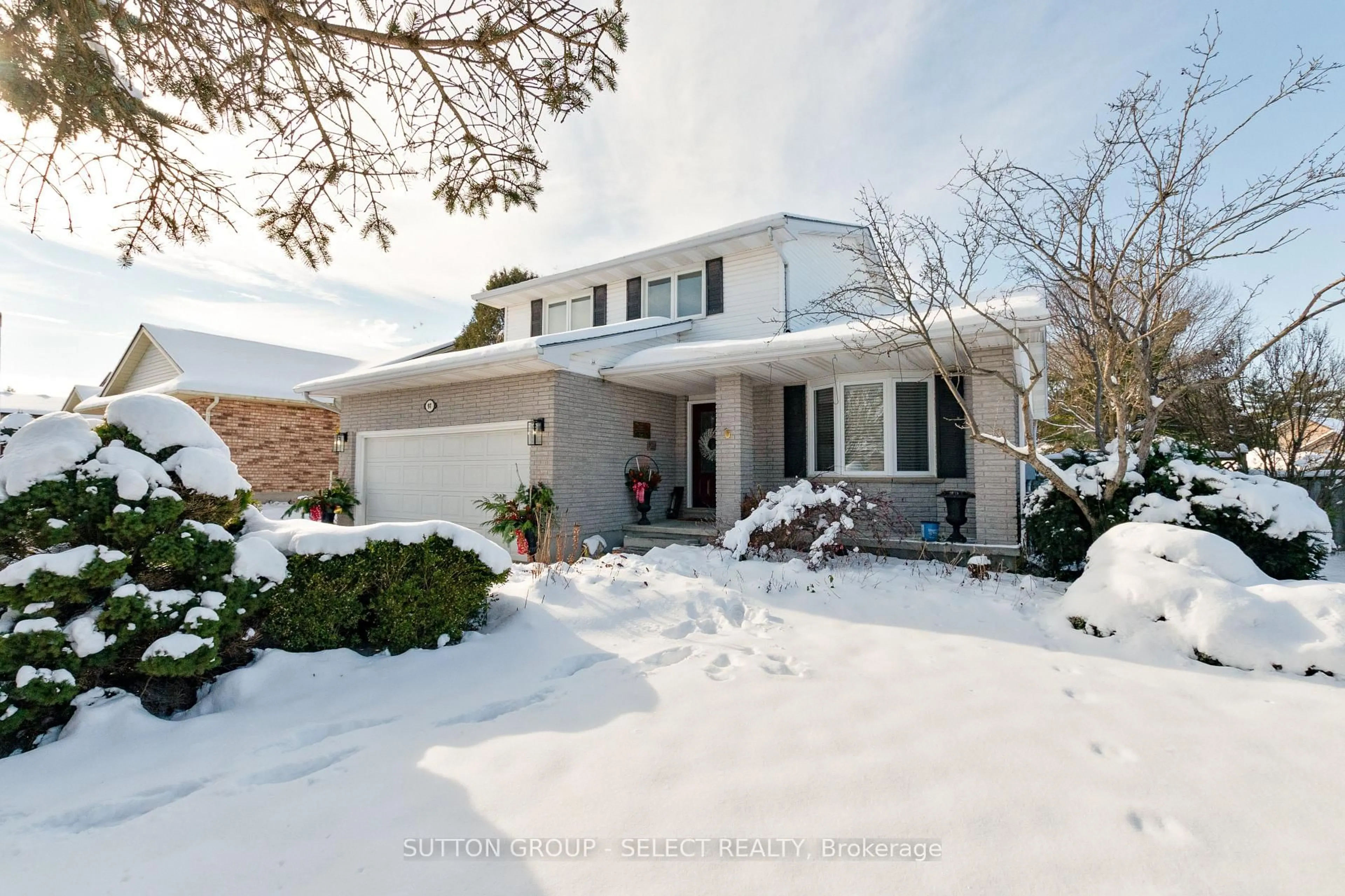 Home with brick exterior material, street for 97 Tiner Ave, Thames Centre Ontario N0L 1G2