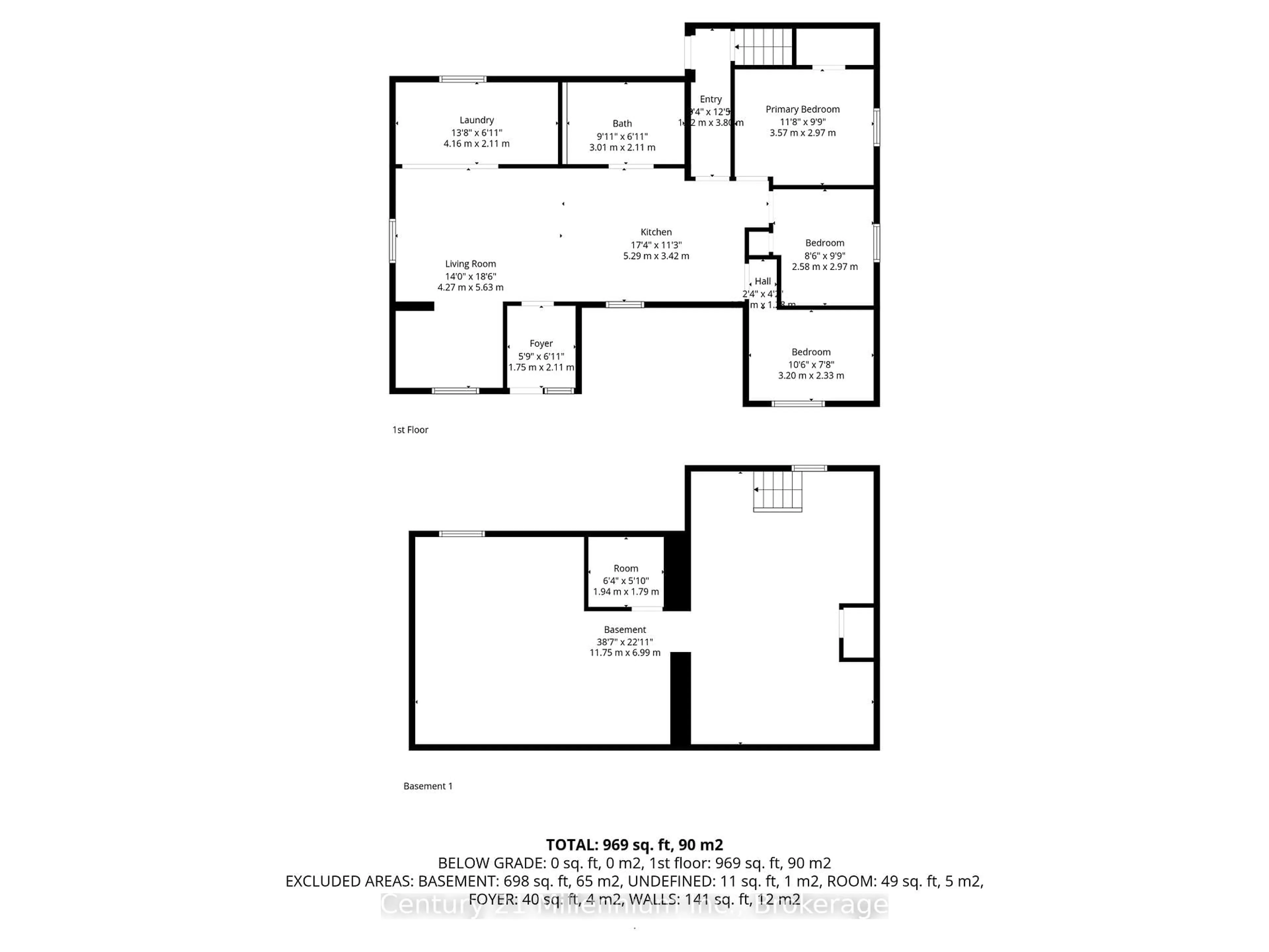 Floor plan for 303240 33 Sdrd, Meaford Ontario N0H 1B0