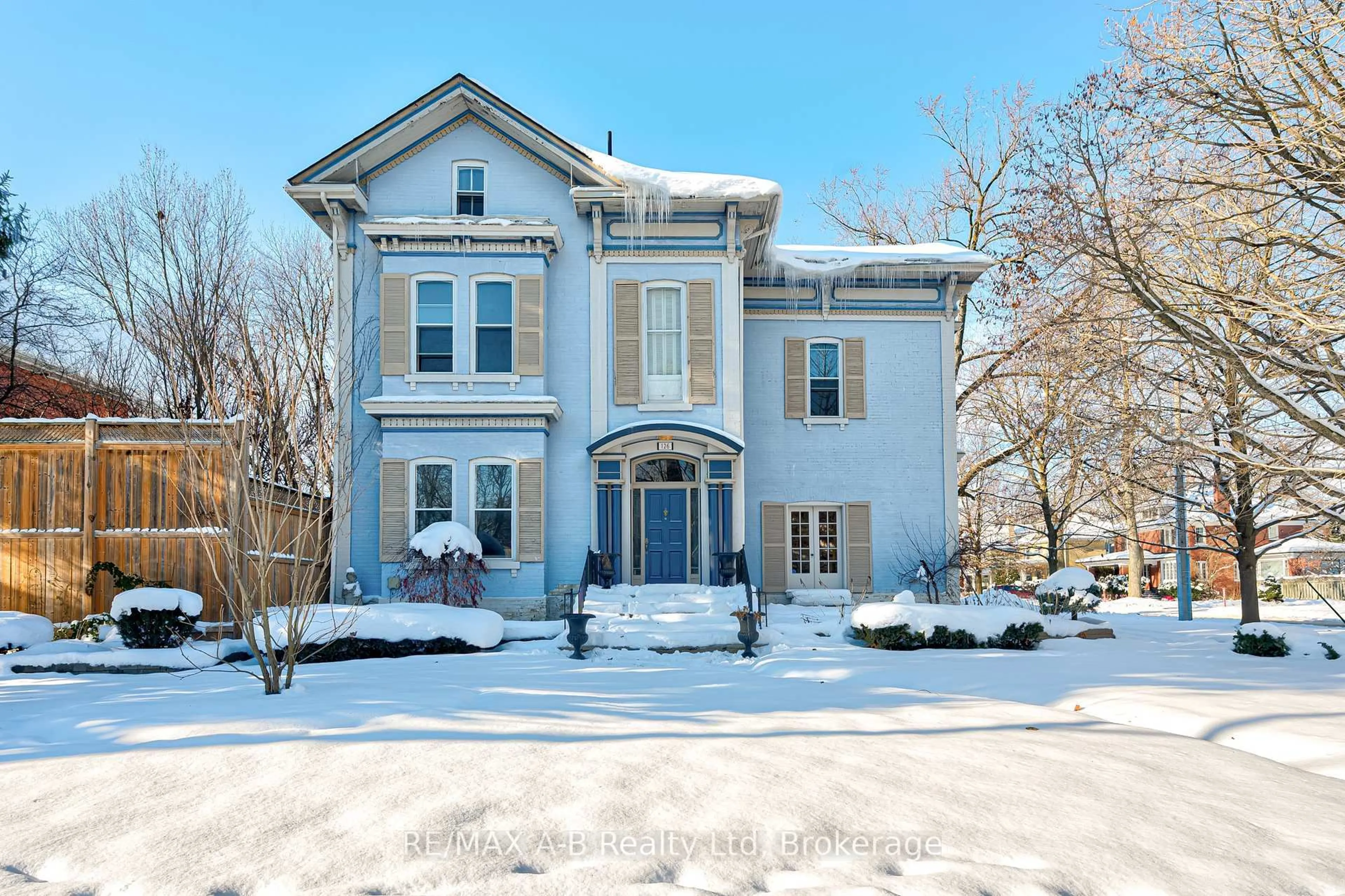 Home with brick exterior material, street for 126 John St, Stratford Ontario N5A 6K9