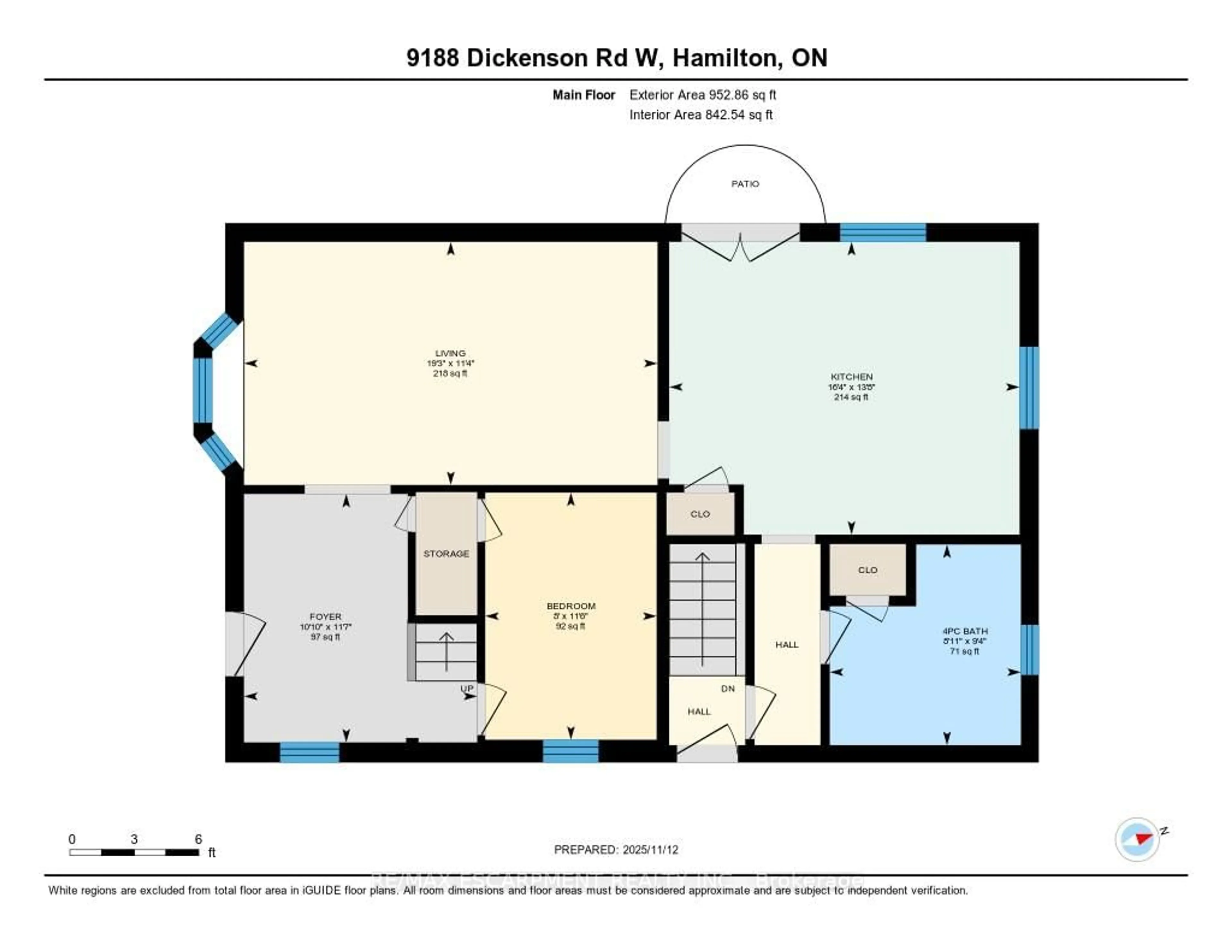 Floor plan for 9188 Dickenson Rd, Hamilton Ontario L0R 1W0