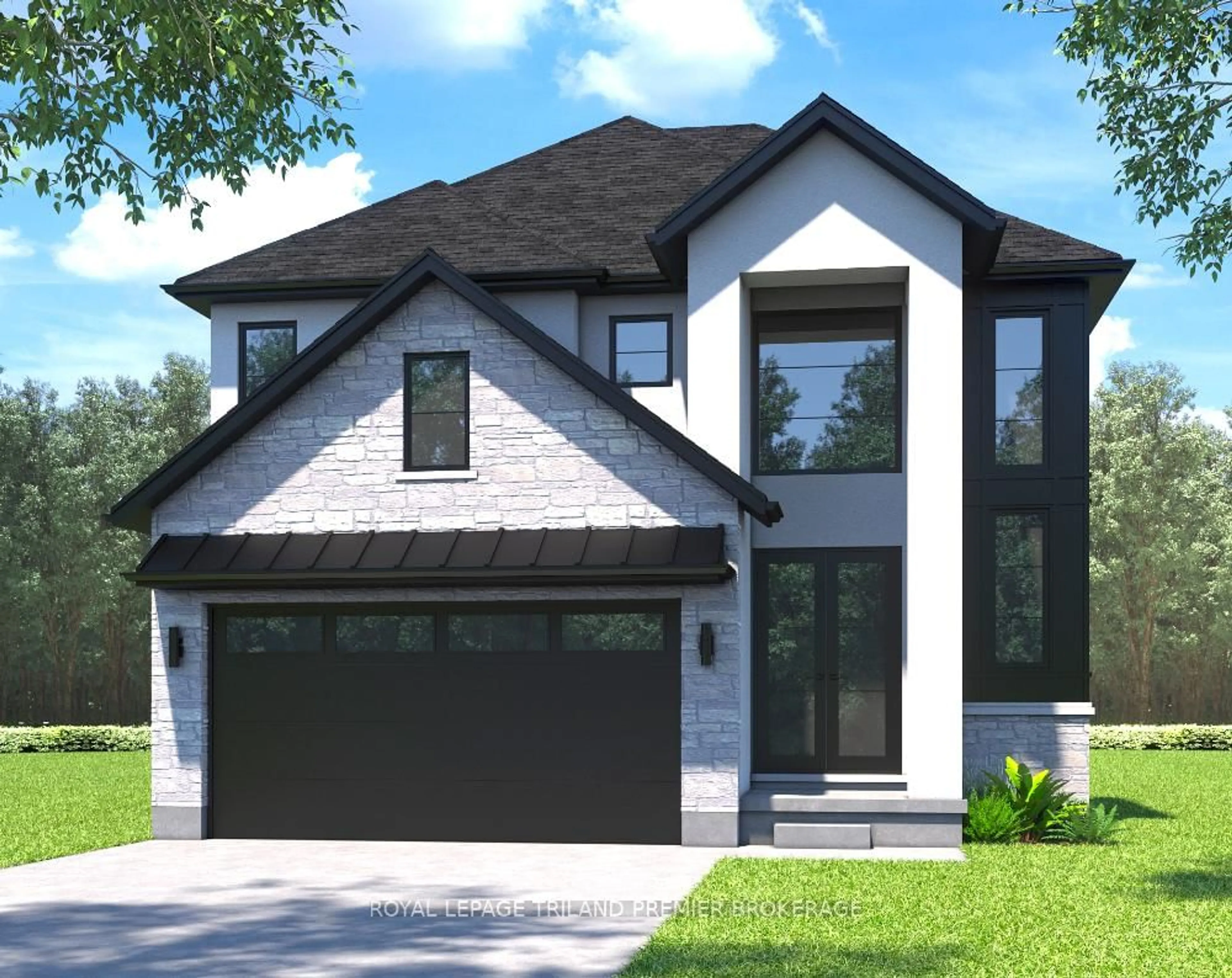 Home with brick exterior material, street for 2819 BUROAK Dr, London North Ontario N6G 0N7