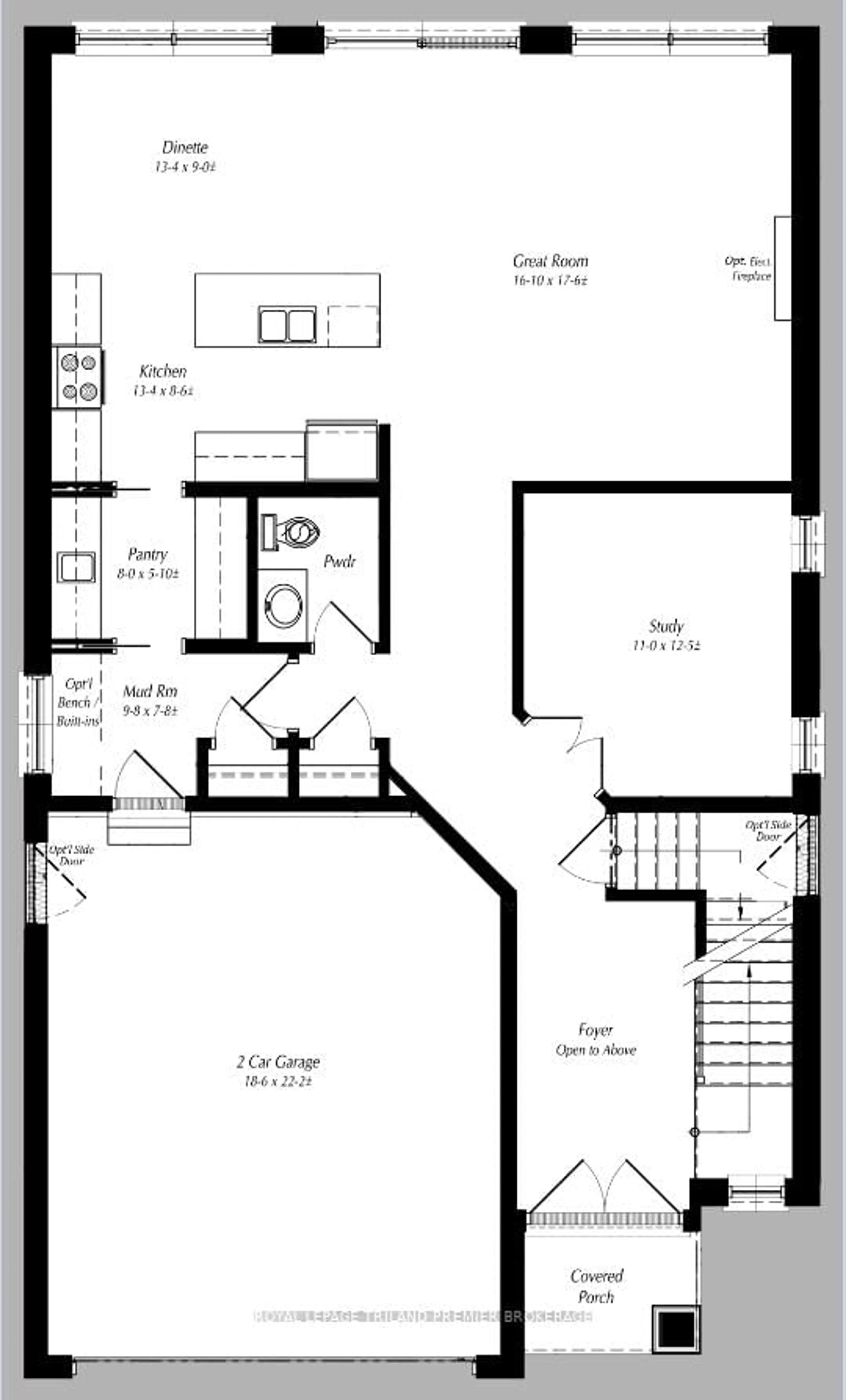 Floor plan for 2819 BUROAK Dr, London North Ontario N6G 0N7