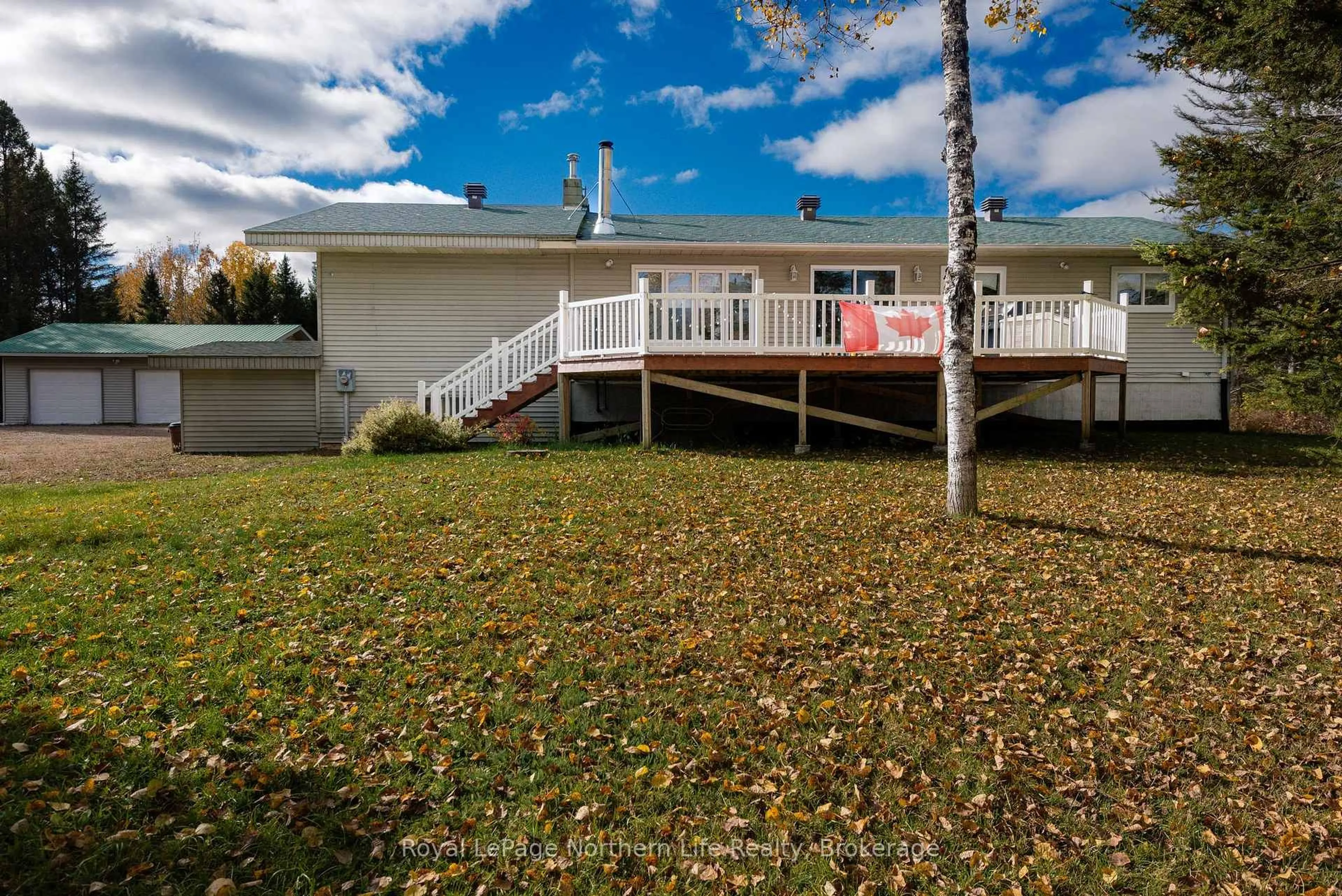 Patio, water/lake/river/ocean view for 809 CAMERON Rd, Papineau-Cameron Ontario P0H 1V0