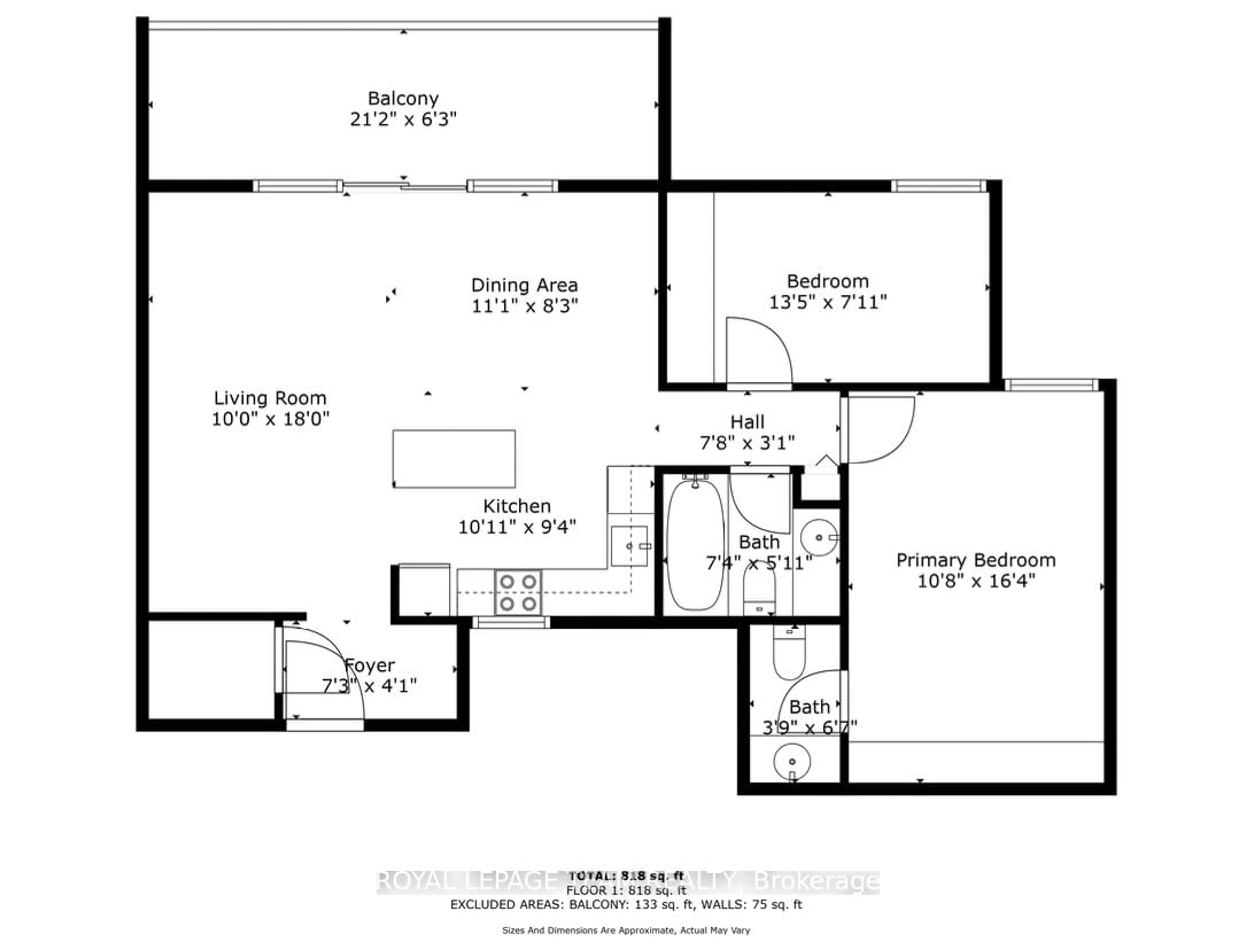 Floor plan for 141 Somerset St #503, Ottawa Ontario K2P 2H1