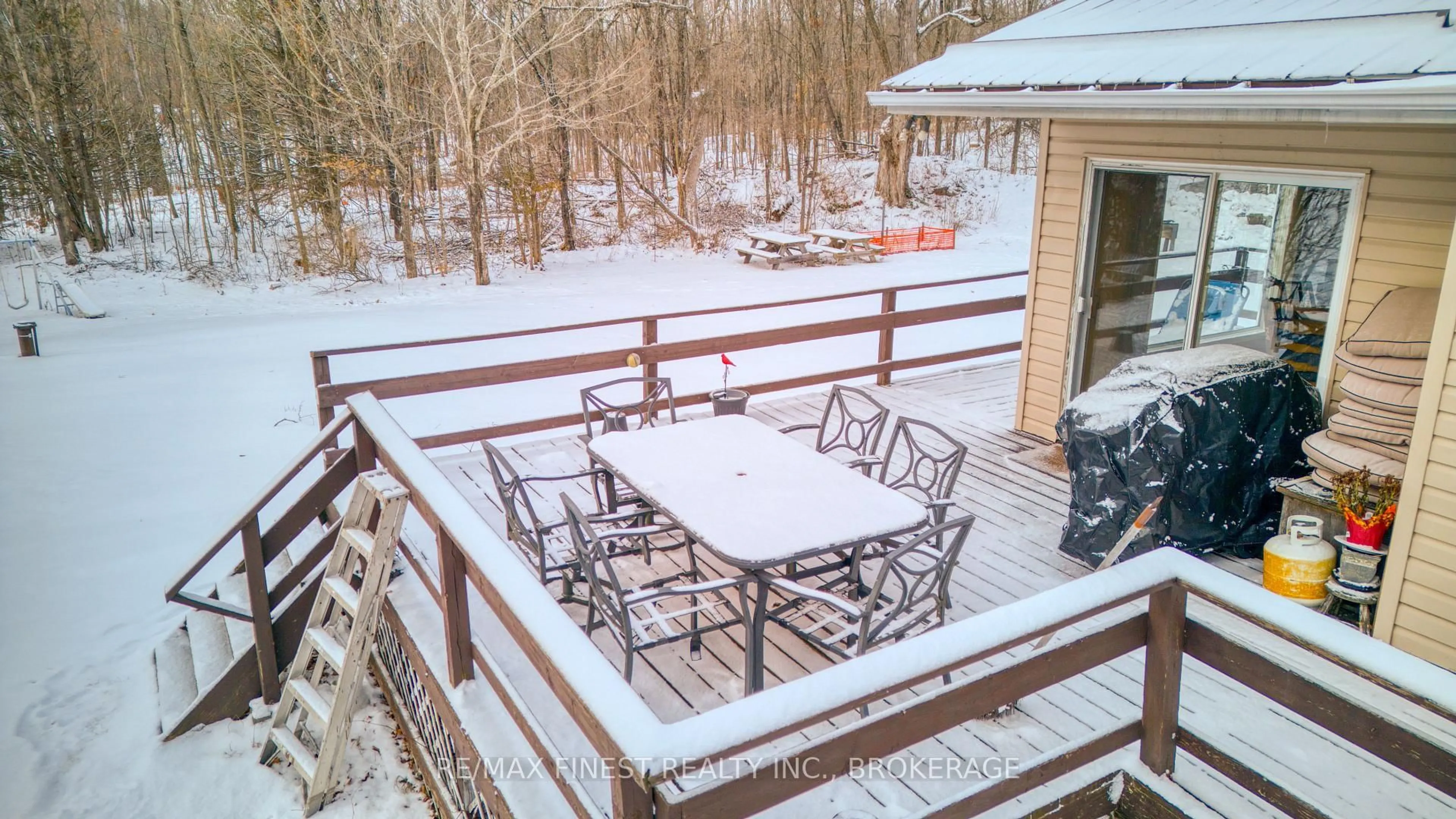 A pic from outside/outdoor area/front of a property/back of a property/a pic from drone, unknown for 1182 Clement Rd, Sharbot Lake Ontario K0H 2P0