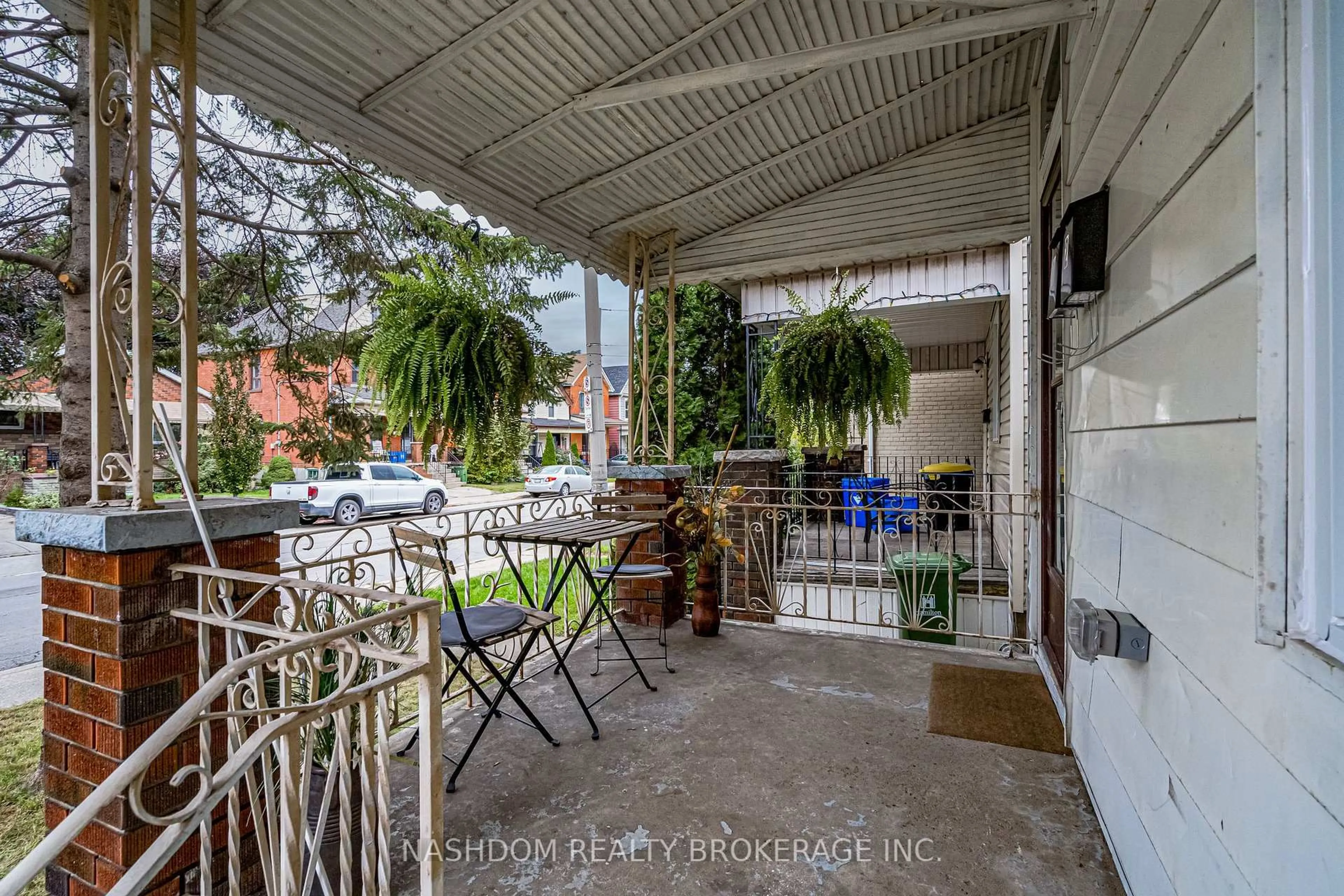 Patio, street for 100 Sherman Ave, Hamilton Ontario L8L 6M5