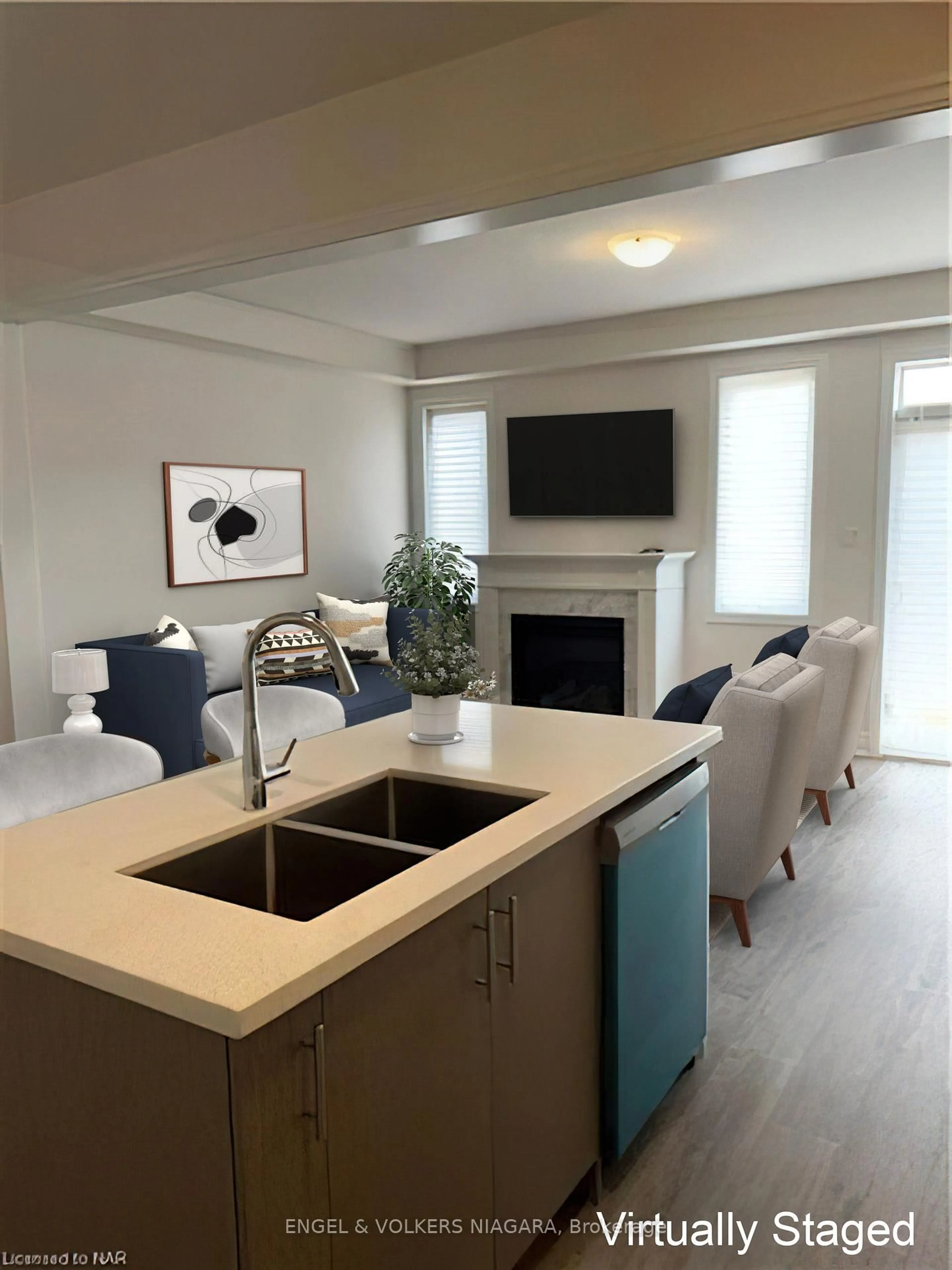 Open concept kitchen, unknown for 9248 Griffon St, Niagara Falls Ontario L2G 3R6