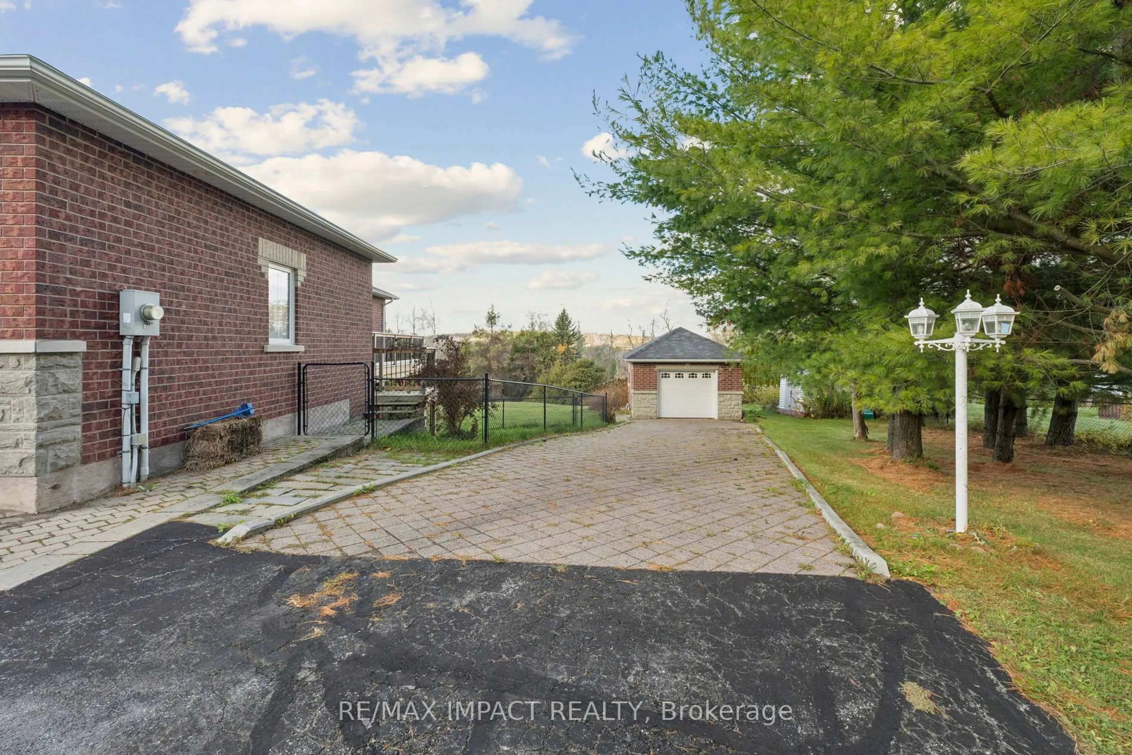 A pic from outside/outdoor area/front of a property/back of a property/a pic from drone, street for 448 7A Highway, Cavan Monaghan Ontario L0A 1C0