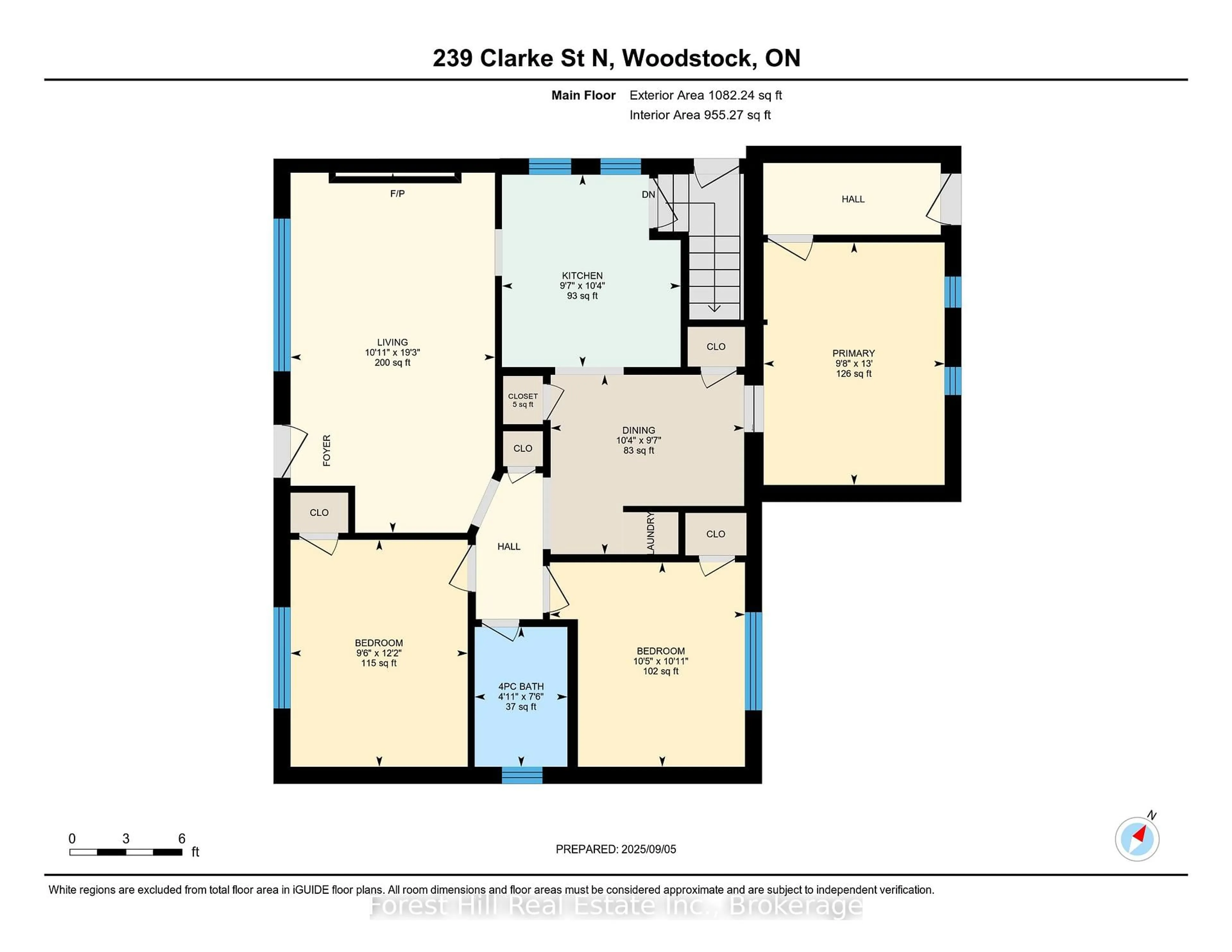 Floor plan for 239 Clarke St, Woodstock Ontario N4S 7M8