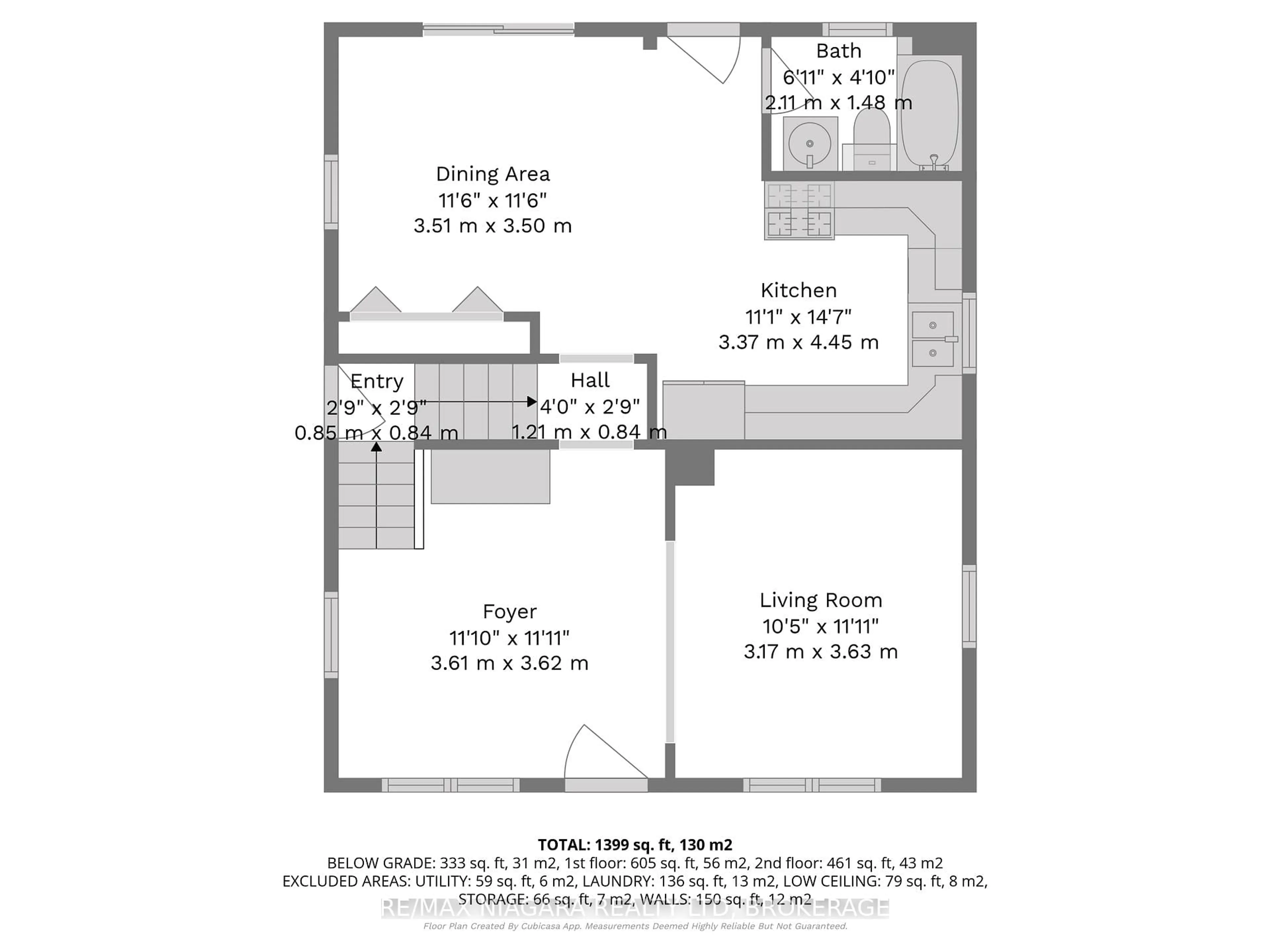 Floor plan for 31959 Feeder Rd, Wainfleet Ontario L0S 1V0