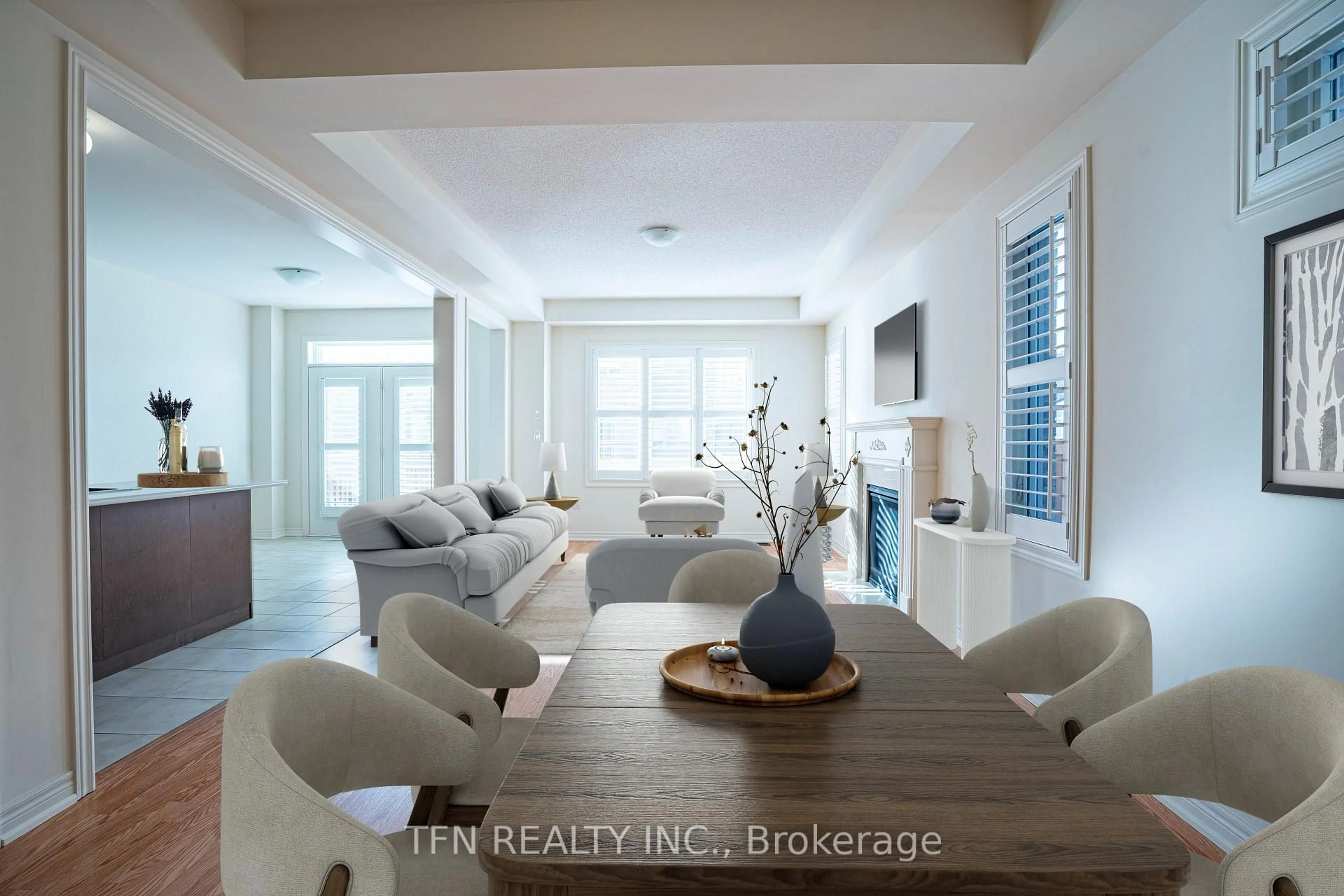 Living room with furniture, ceramic/tile floor for 42 Ebenezer Dr, Hamilton Ontario L8B 1Y3