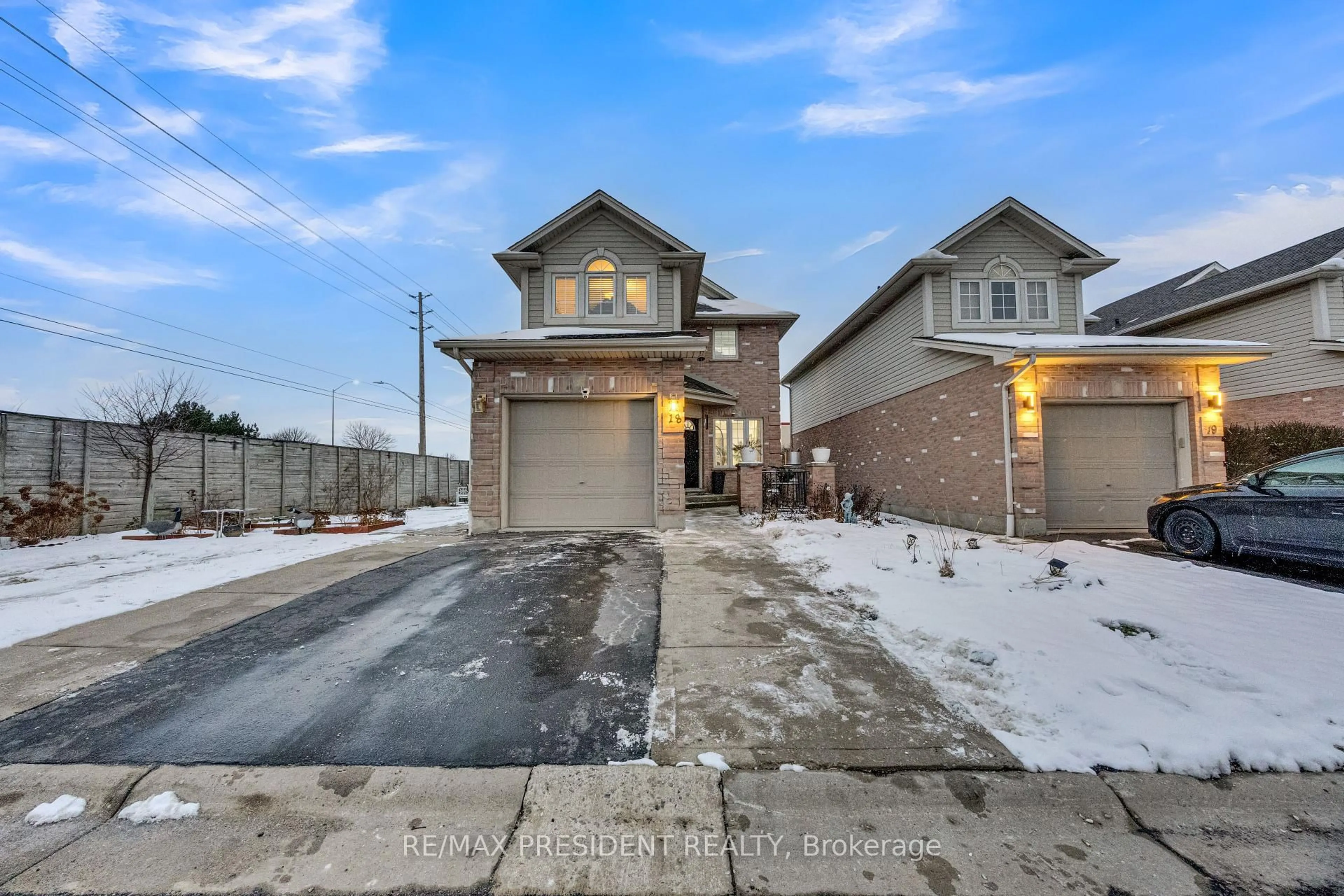 Home with brick exterior material, street for 10 Chalkstone Dr #18, London South Ontario N6E 3Z9