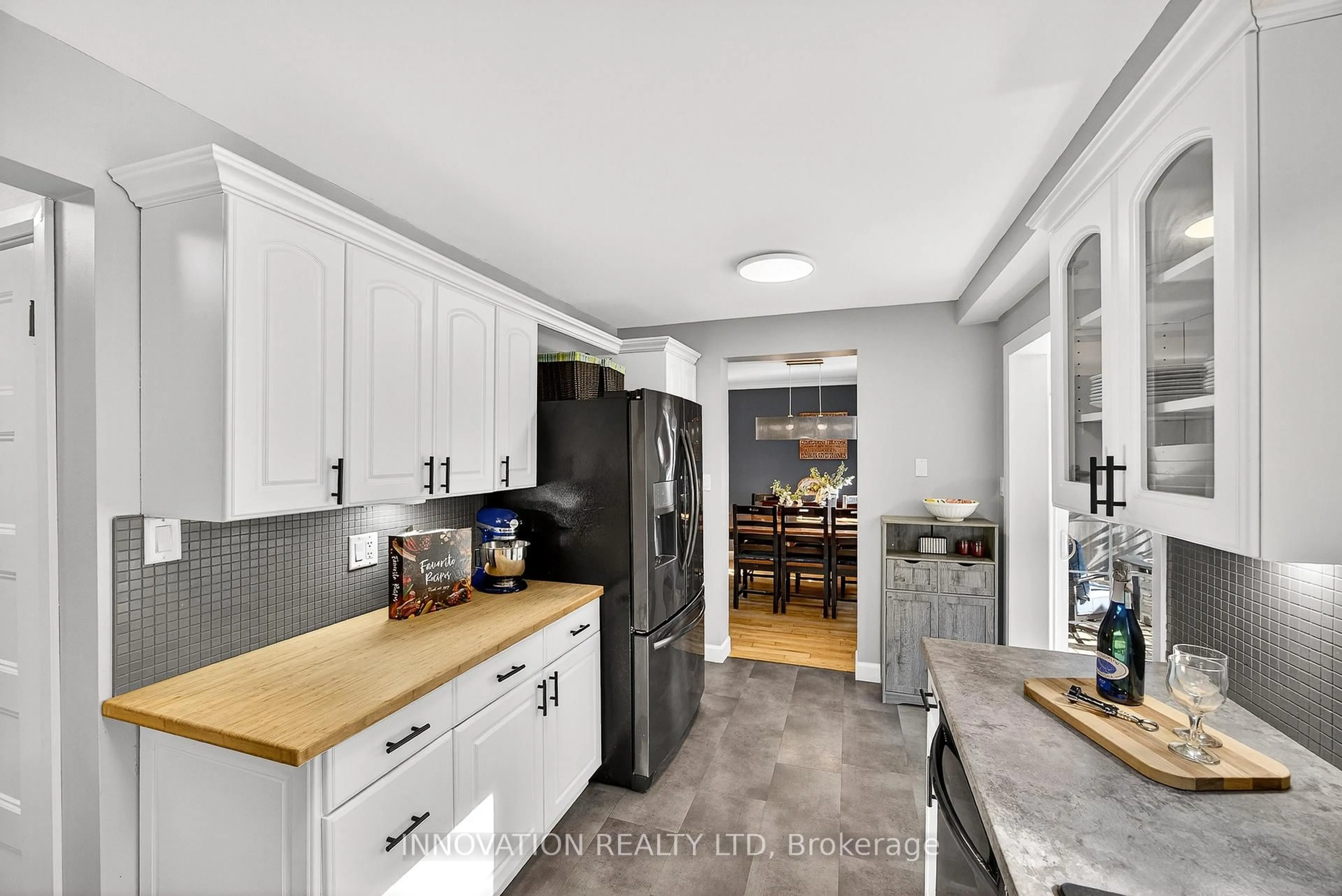 Open concept kitchen, ceramic/tile floor for 38 Patterson Cres, Carleton Place Ontario K7C 4H3