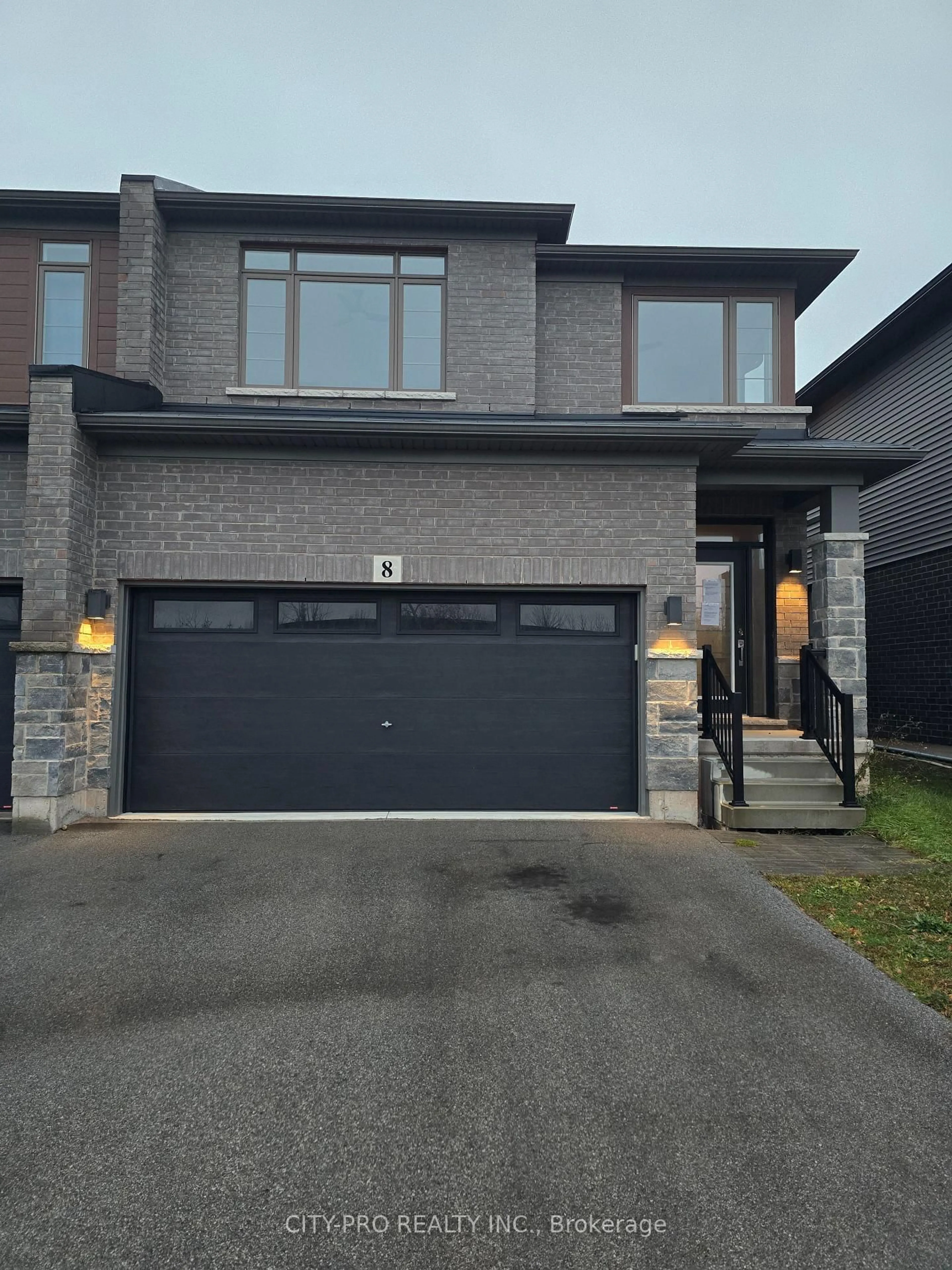 Home with brick exterior material, street for 8 Escarpment Dr, Hamilton Ontario L8E 0G4