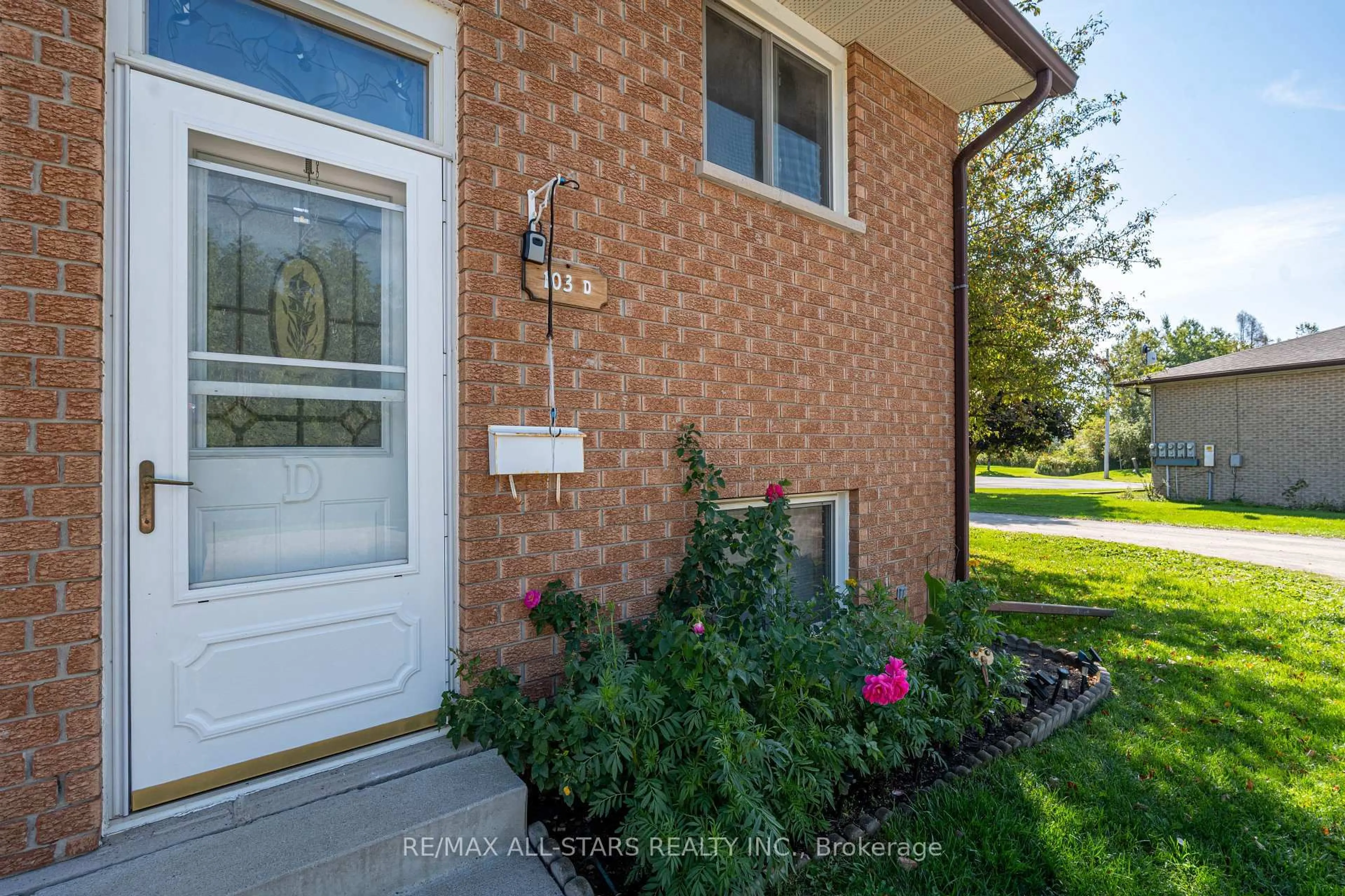Home with brick exterior material, street for 103 D Rita Cres, Kawartha Lakes Ontario K0L 2W0