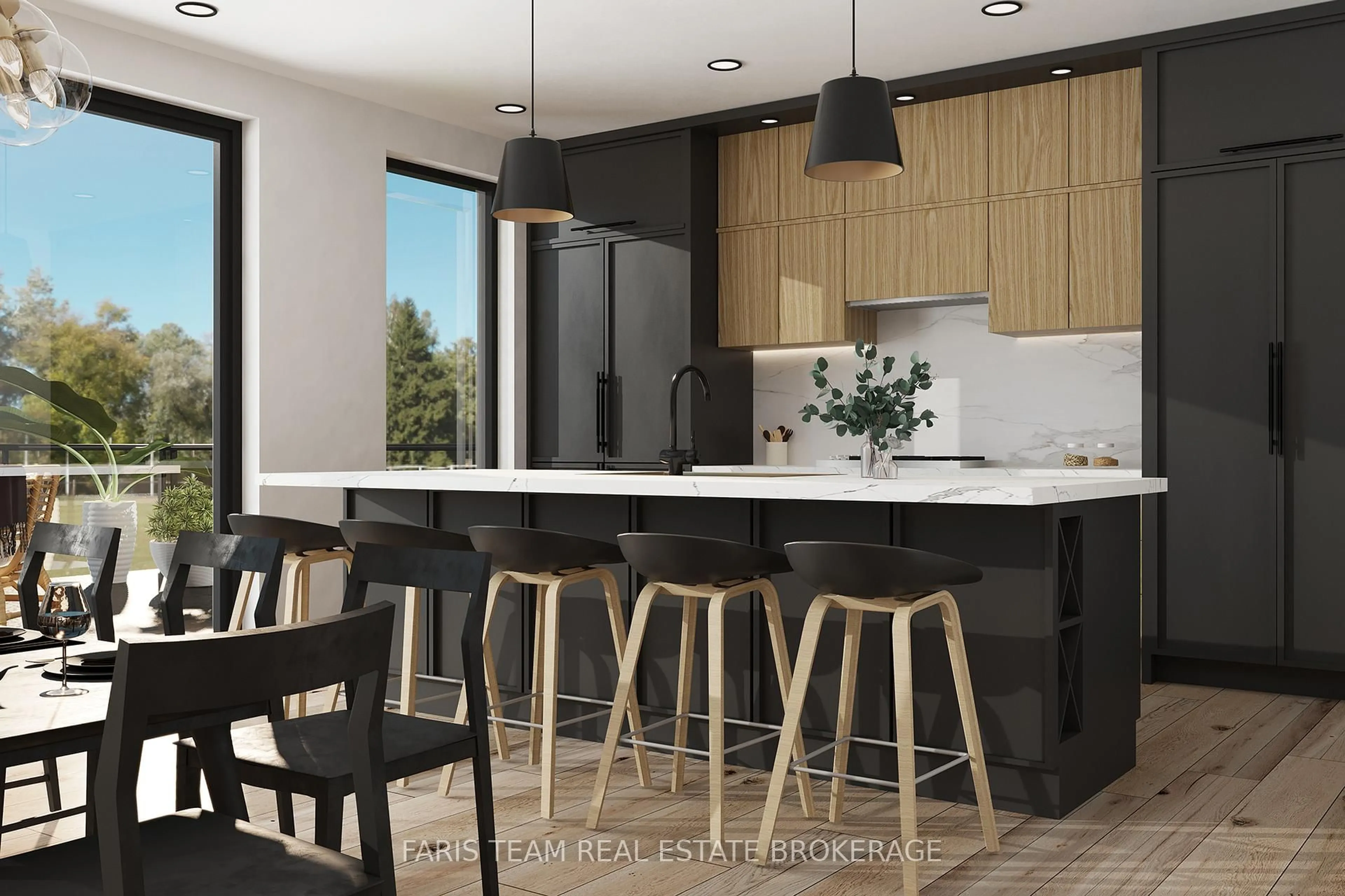 Open concept kitchen, unknown for Lot 1 St Andrews Circ, Huntsville Ontario P1H 1B1