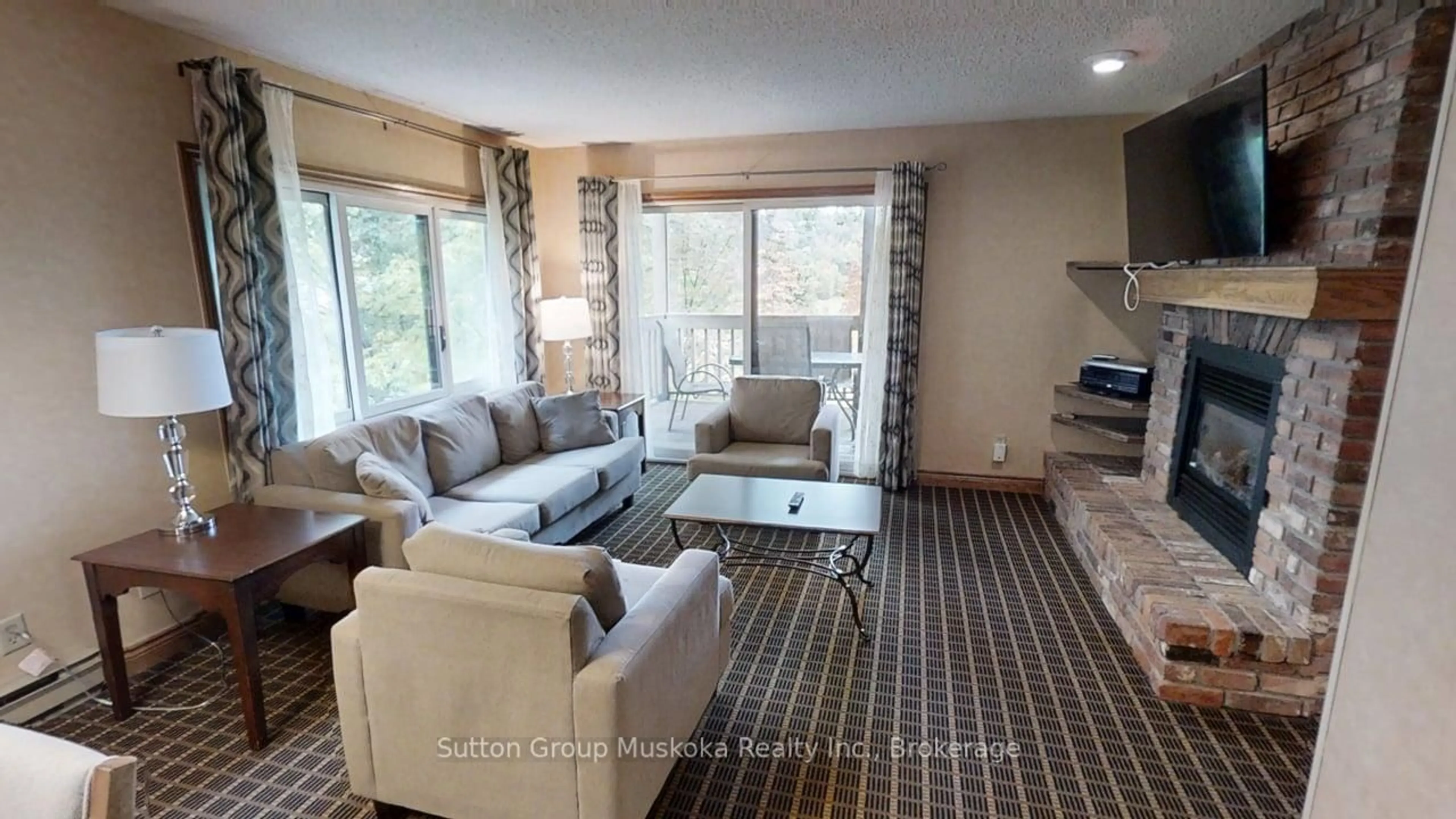 Living room with furniture, unknown for 27-202 Golfview - Deerhurst Dr, Huntsville Ontario P1H 2E8
