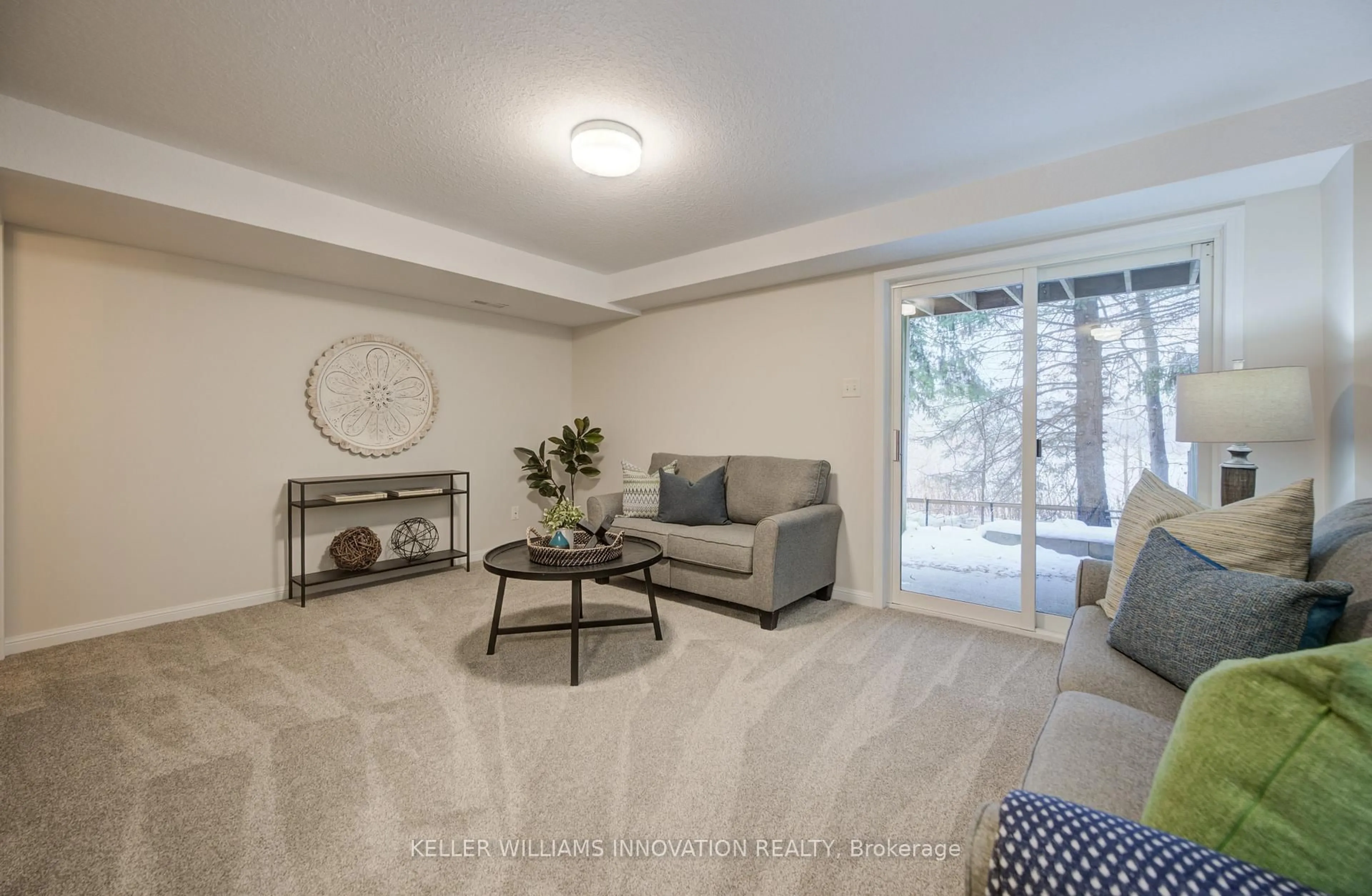 Living room with furniture, unknown for 194 Windflower Dr, Kitchener Ontario N2E 3T2