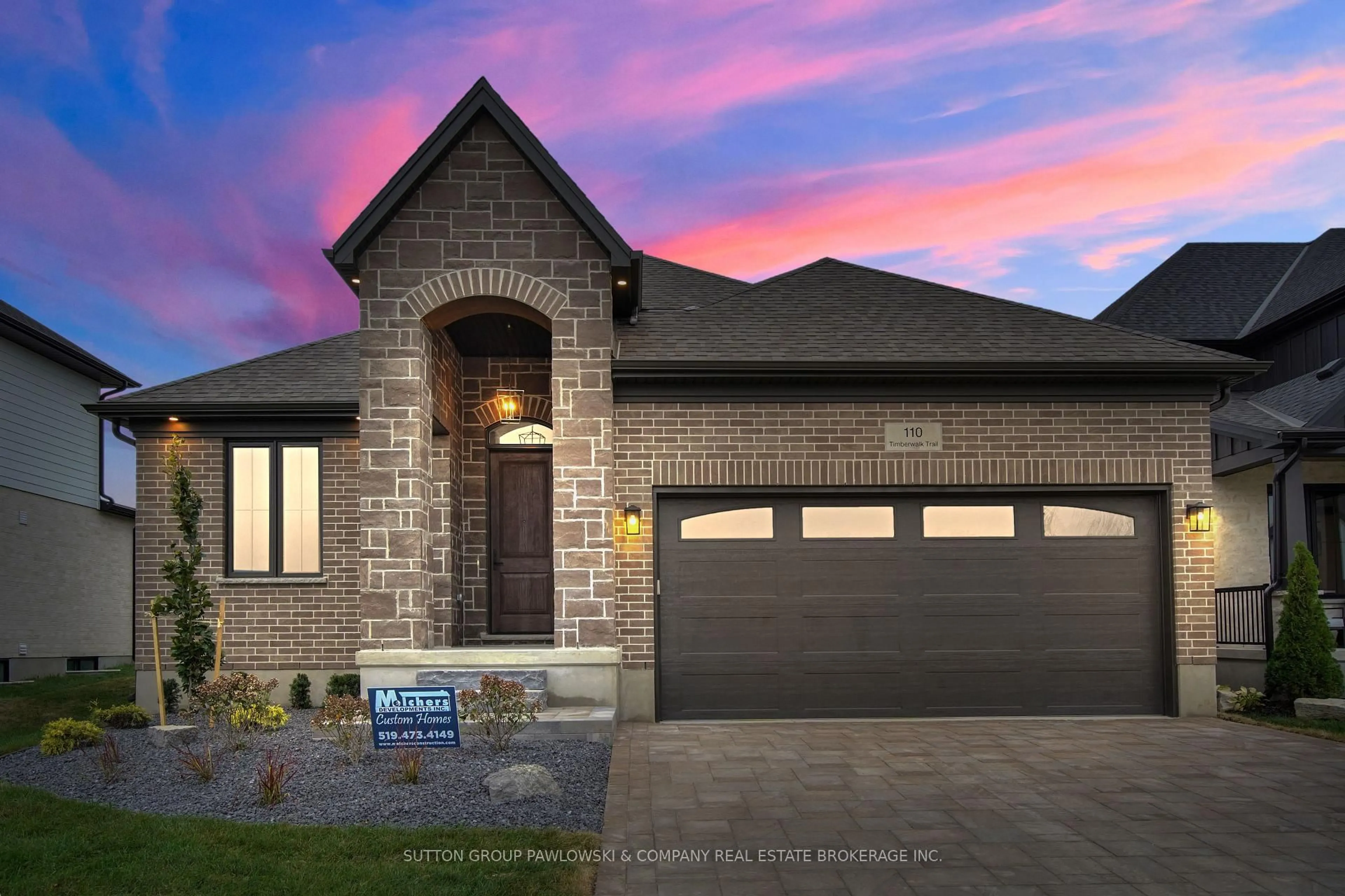 Home with brick exterior material, street for 108 TIMBERWALK Tr #LOT #2, Middlesex Centre Ontario N0M 2A0