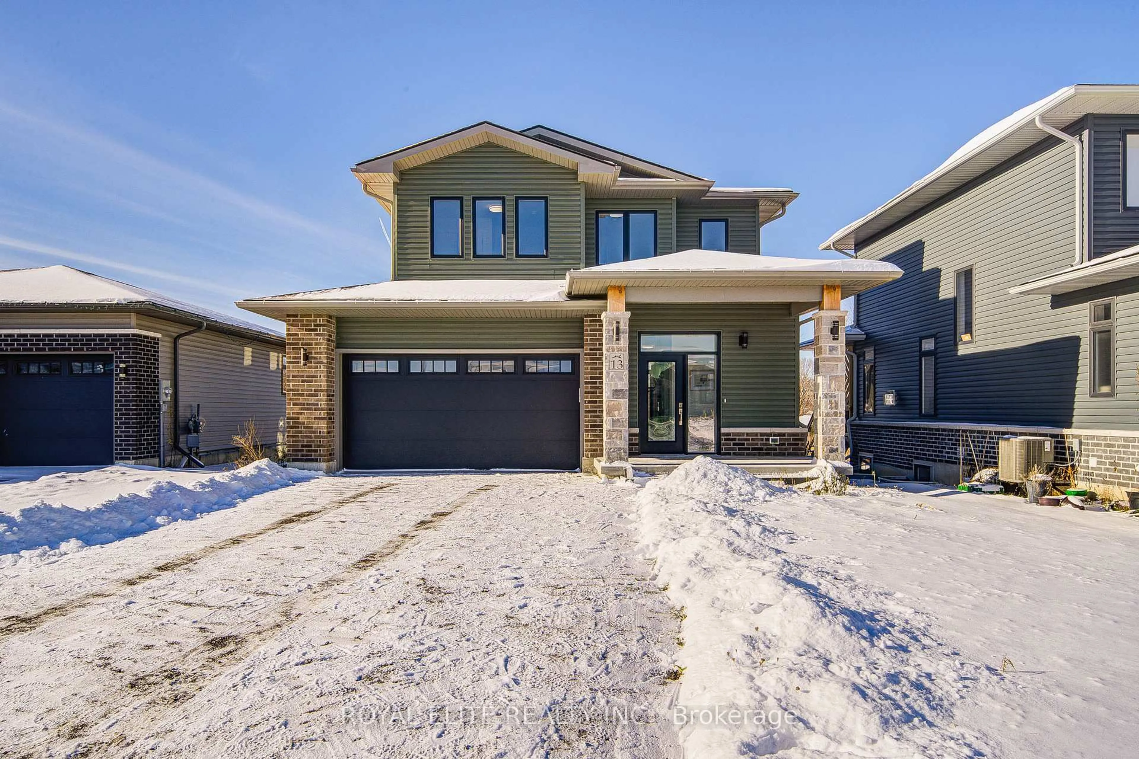 Home with brick exterior material, street for 13 Lillys Crt, Cramahe Ontario K0K 1S0