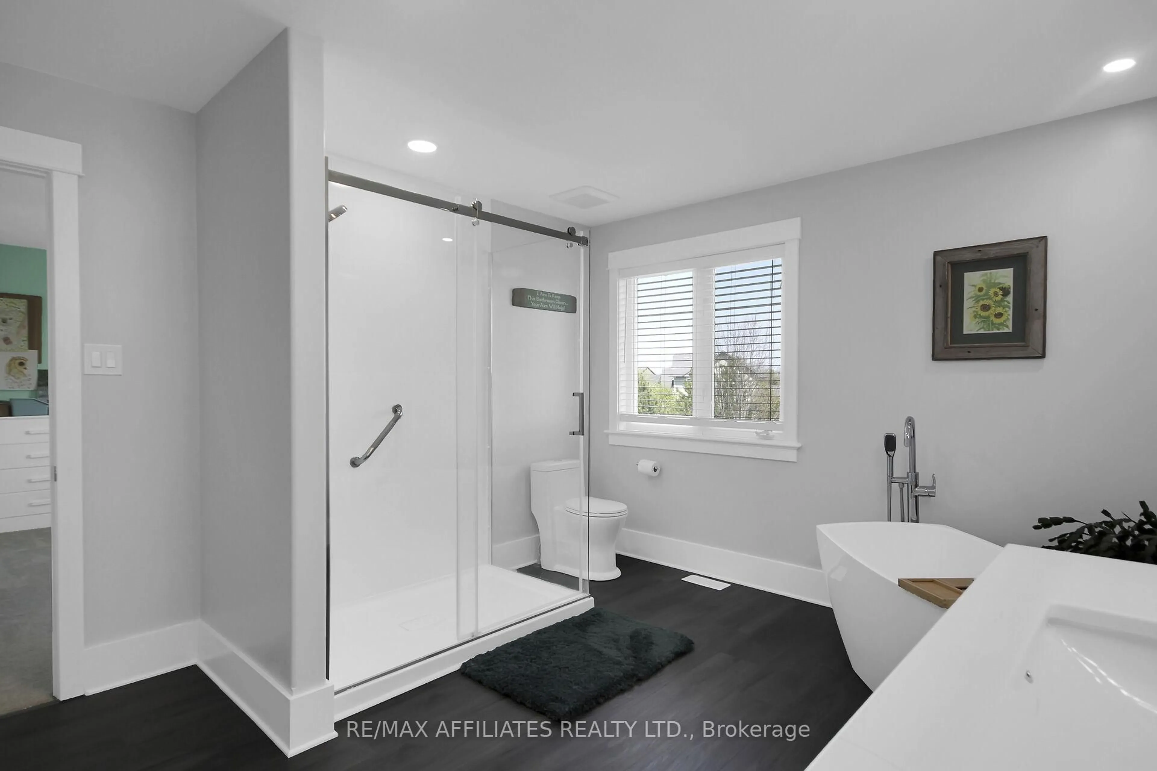 Contemporary bathroom, ceramic/tile floor for 500 Bradbury Crt, Ottawa Ontario K2W 0A1