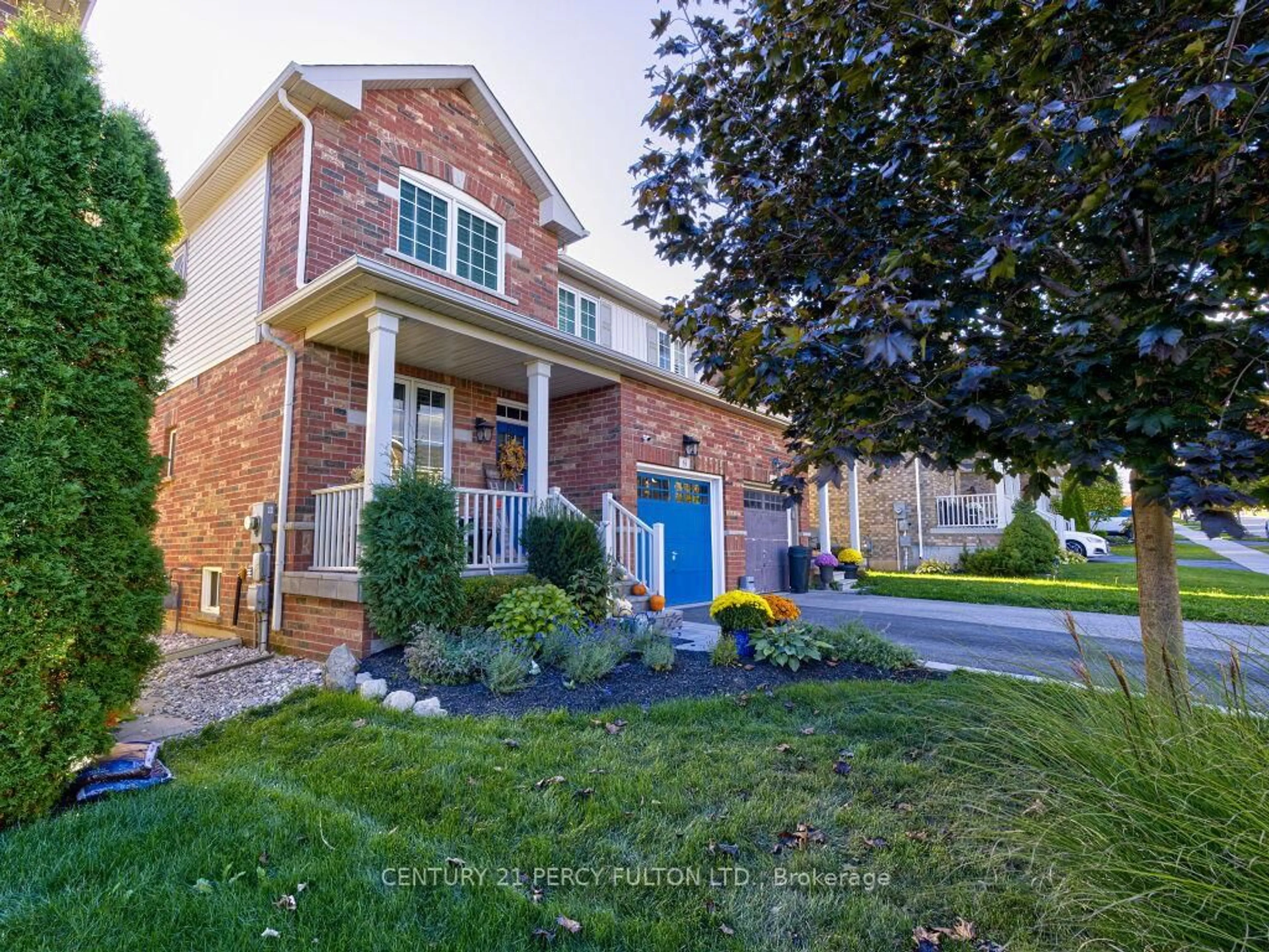 Home with brick exterior material, street for 61 Bousfield Rise, Hamilton Ontario L8B 0T3