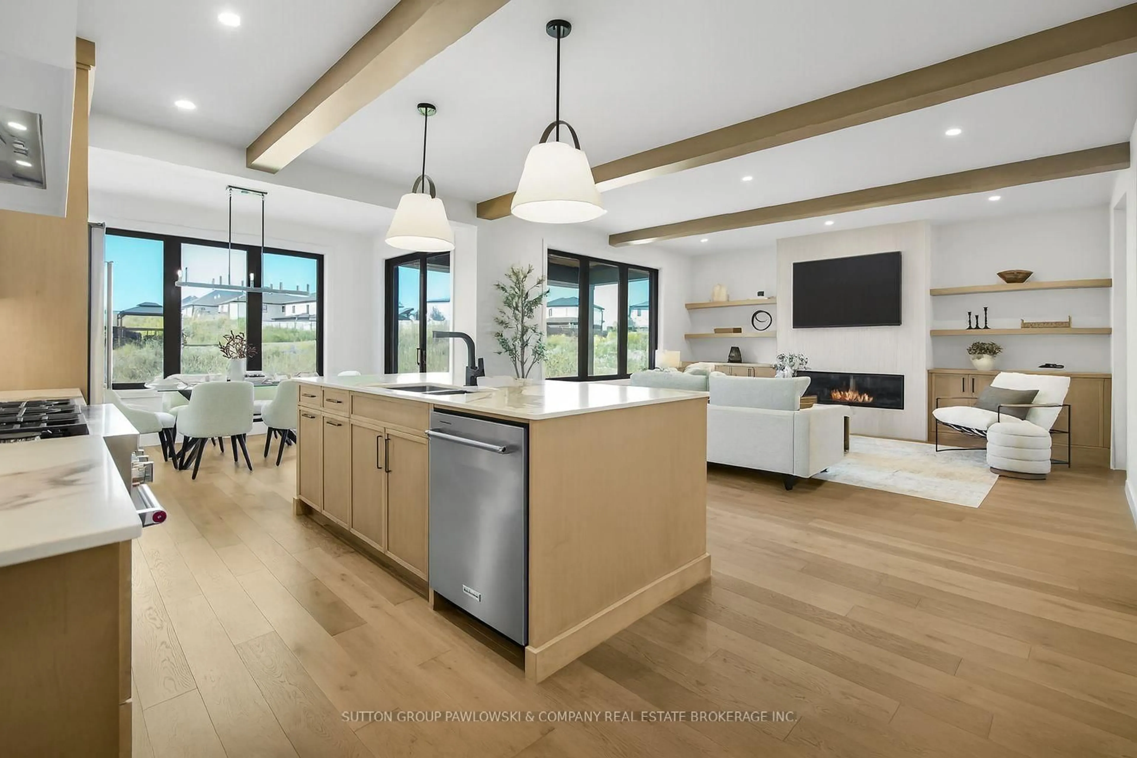 Open concept kitchen, unknown for 44 Benner Blvd #Lot #68, Middlesex Centre Ontario N0L 1R0