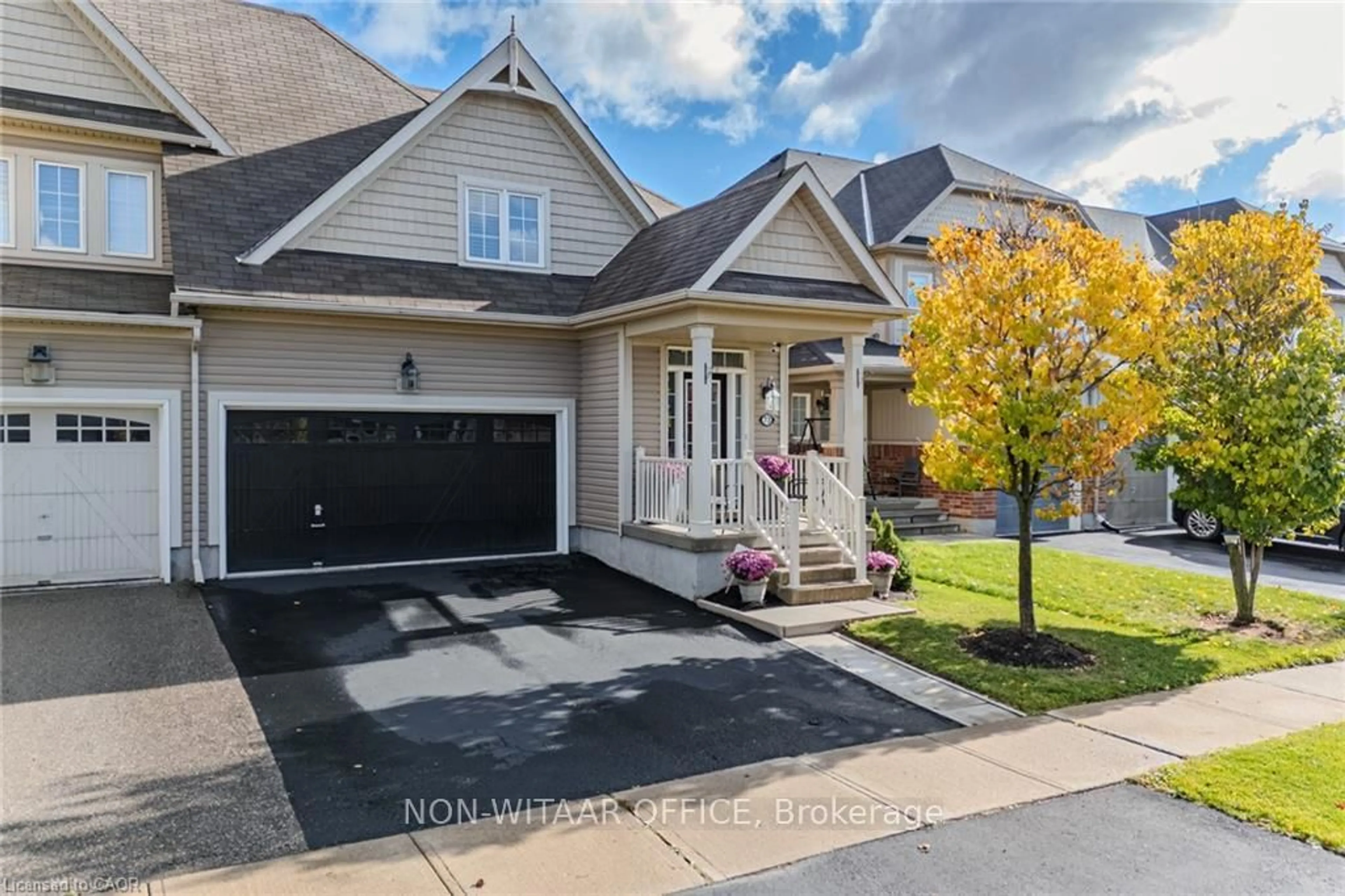 Home with brick exterior material, street for 73 English Lane, Brantford Ontario N3T 0G9