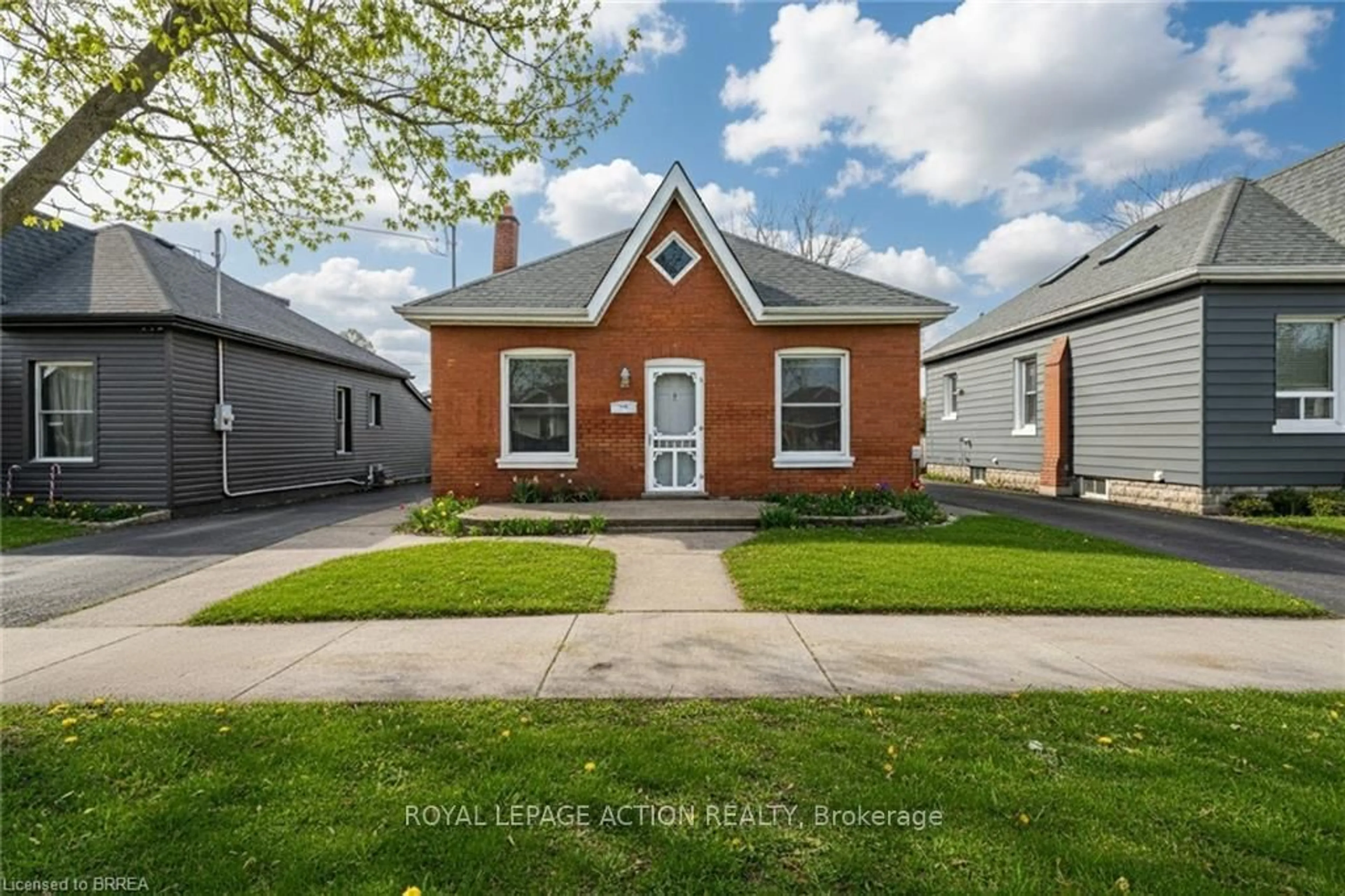Home with brick exterior material, street for 96 Emilie St, Brantford Ontario N3S 1T2