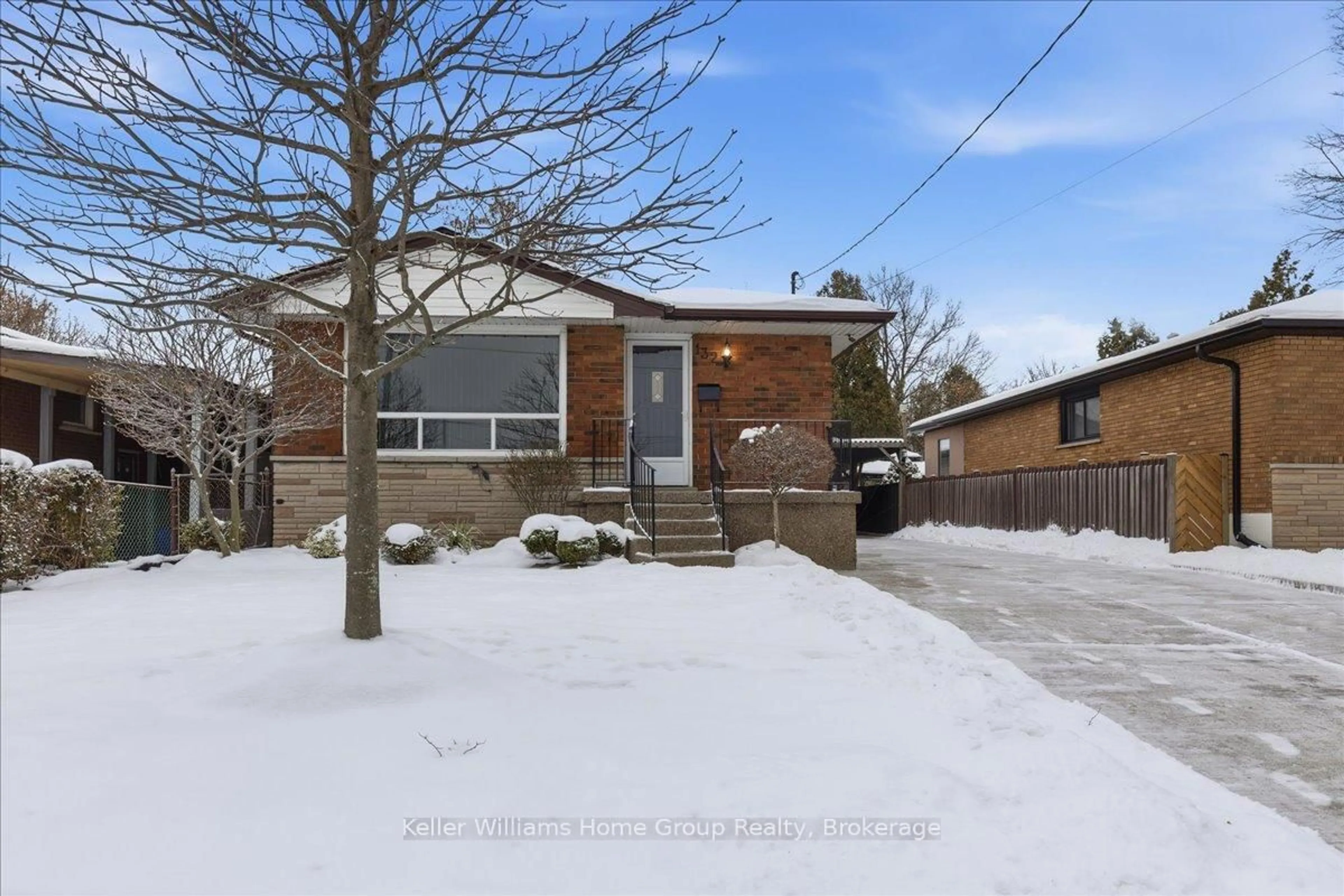 Home with brick exterior material, street for 132 June St, Hamilton Ontario L9A 2R9