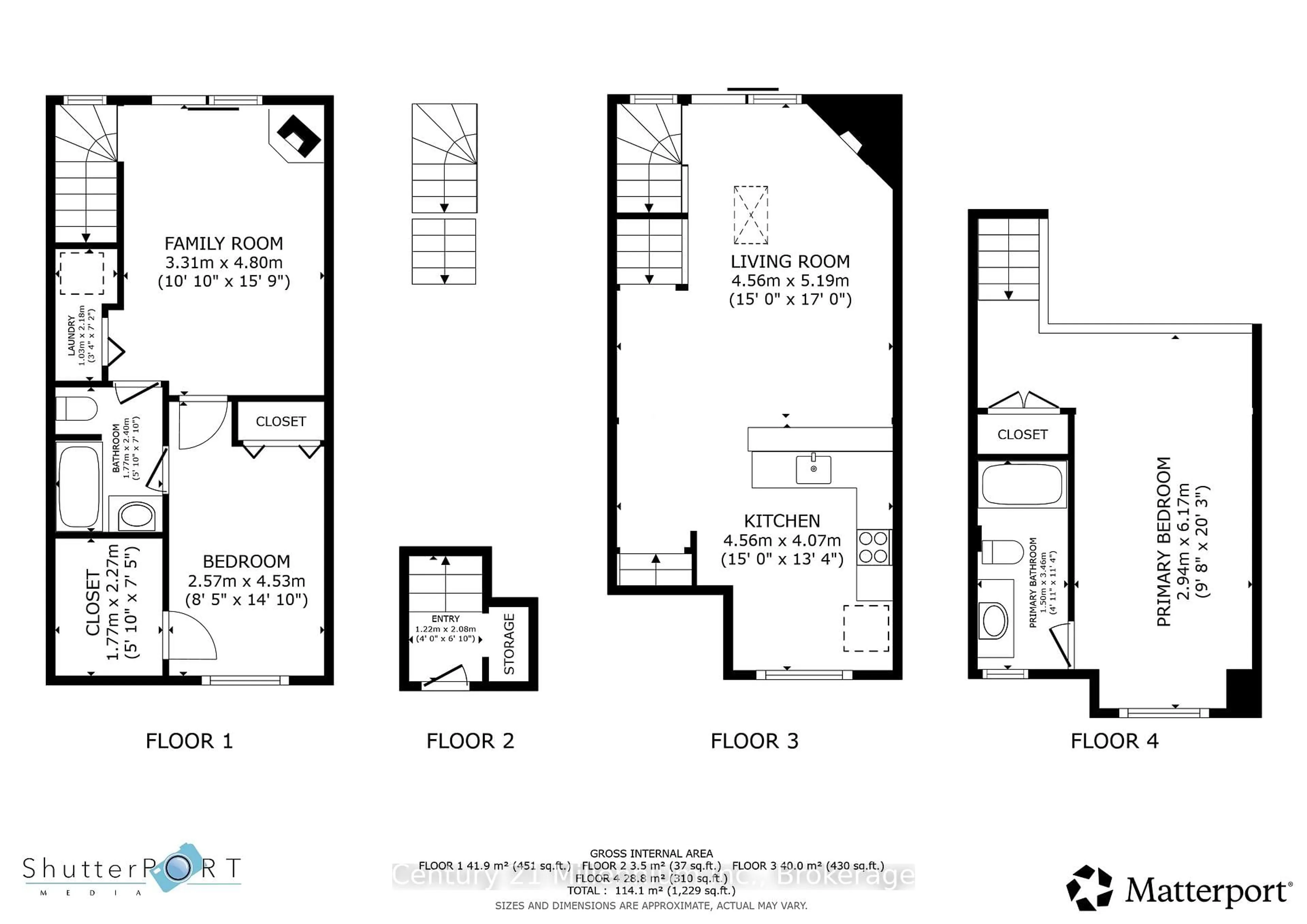Floor plan for 150 Victoria St #124, Blue Mountains Ontario N0H 2P0