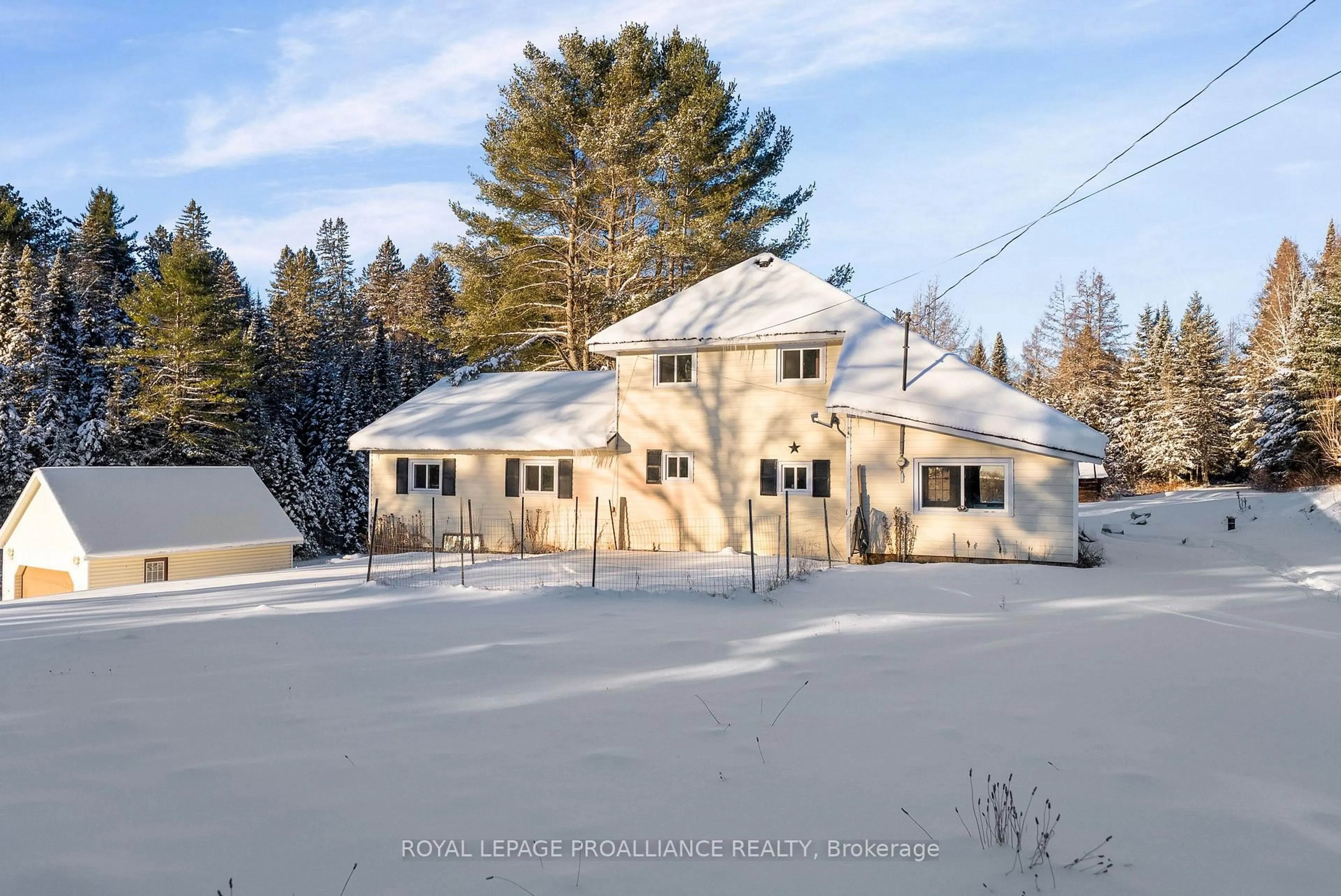 A pic from outside/outdoor area/front of a property/back of a property/a pic from drone, unknown for 169 Burlanyett Rd, Maple Leaf Ontario K0L 2R0