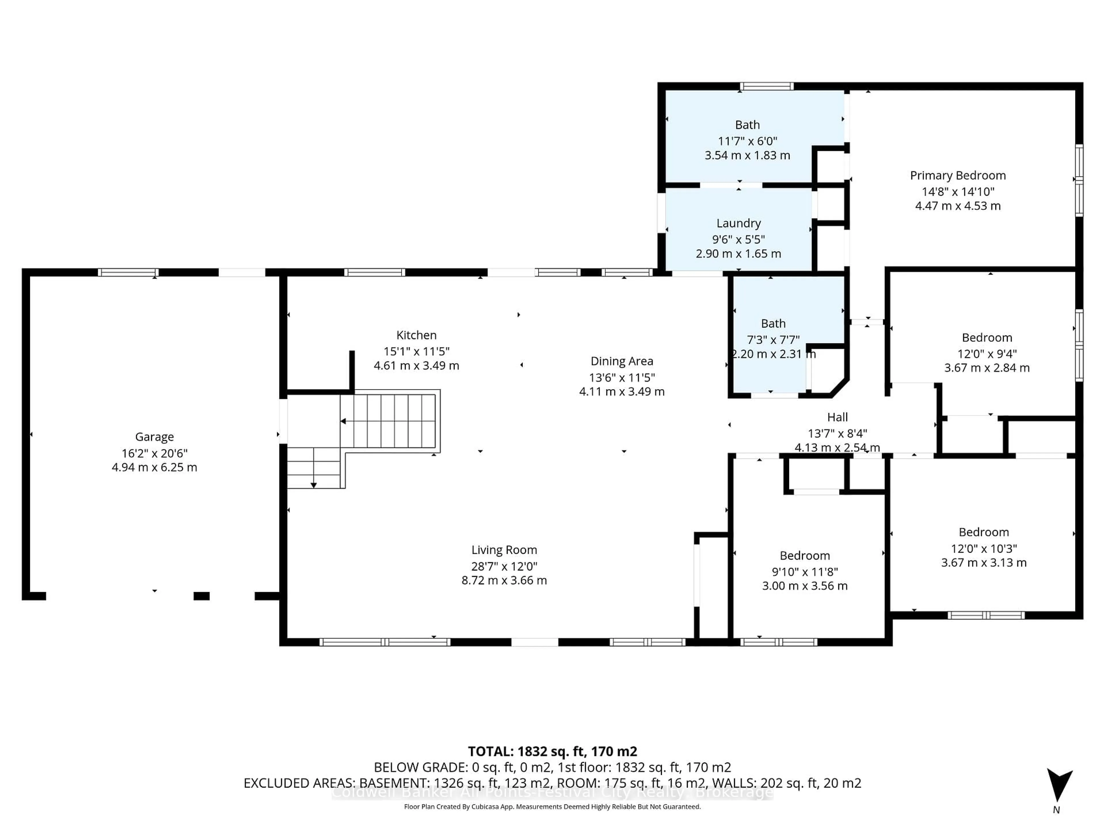 Floor plan for 34889 Black's Point Rd, Central Huron Ontario N7A 3X8