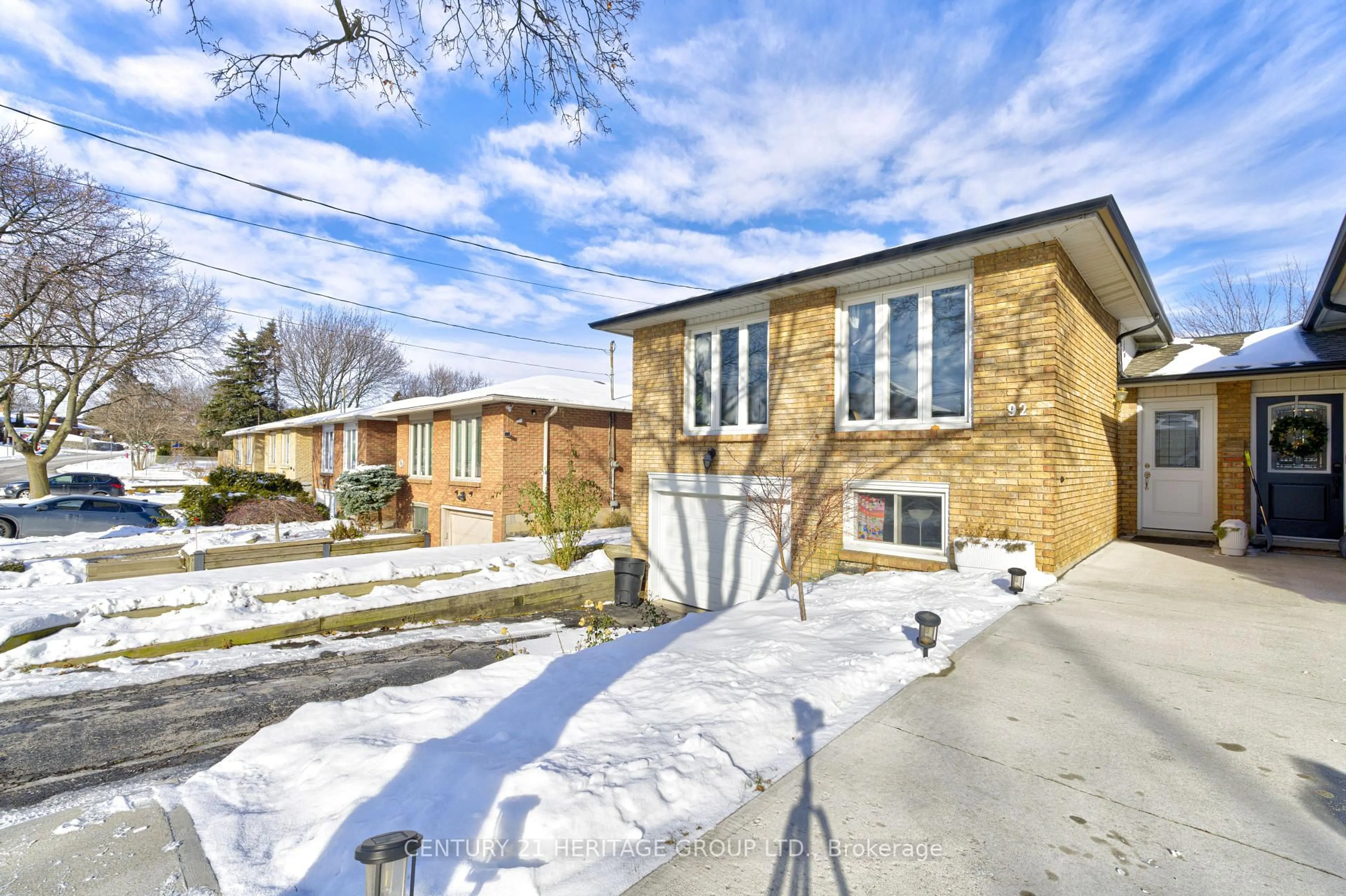 Home with brick exterior material, street for 92 Horning Dr, Hamilton Ontario L9C 6L1