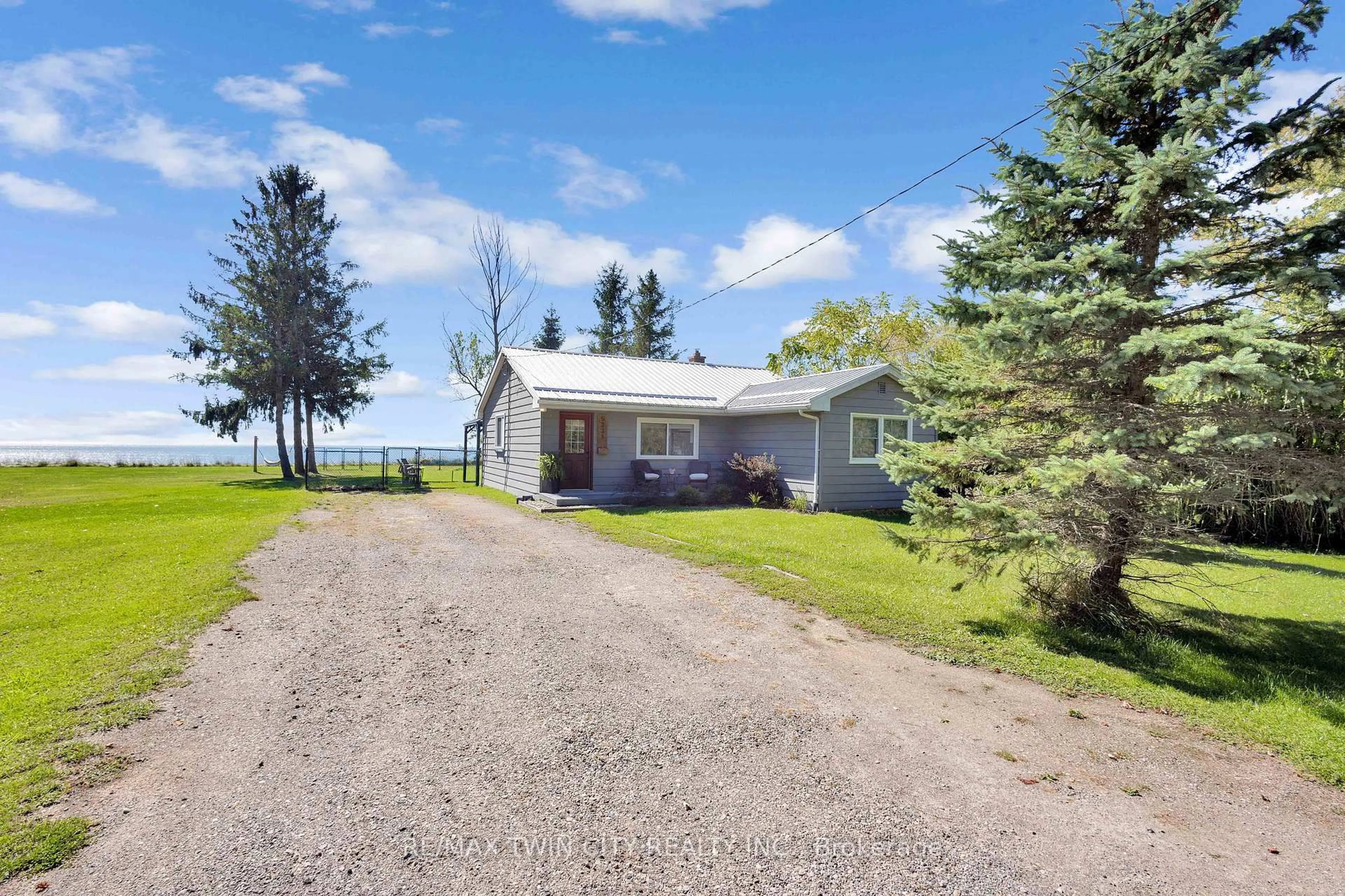 A pic from outside/outdoor area/front of a property/back of a property/a pic from drone, water/lake/river/ocean view for 5331 Grand Canyon Rd, Southwold Ontario N5L 1J1
