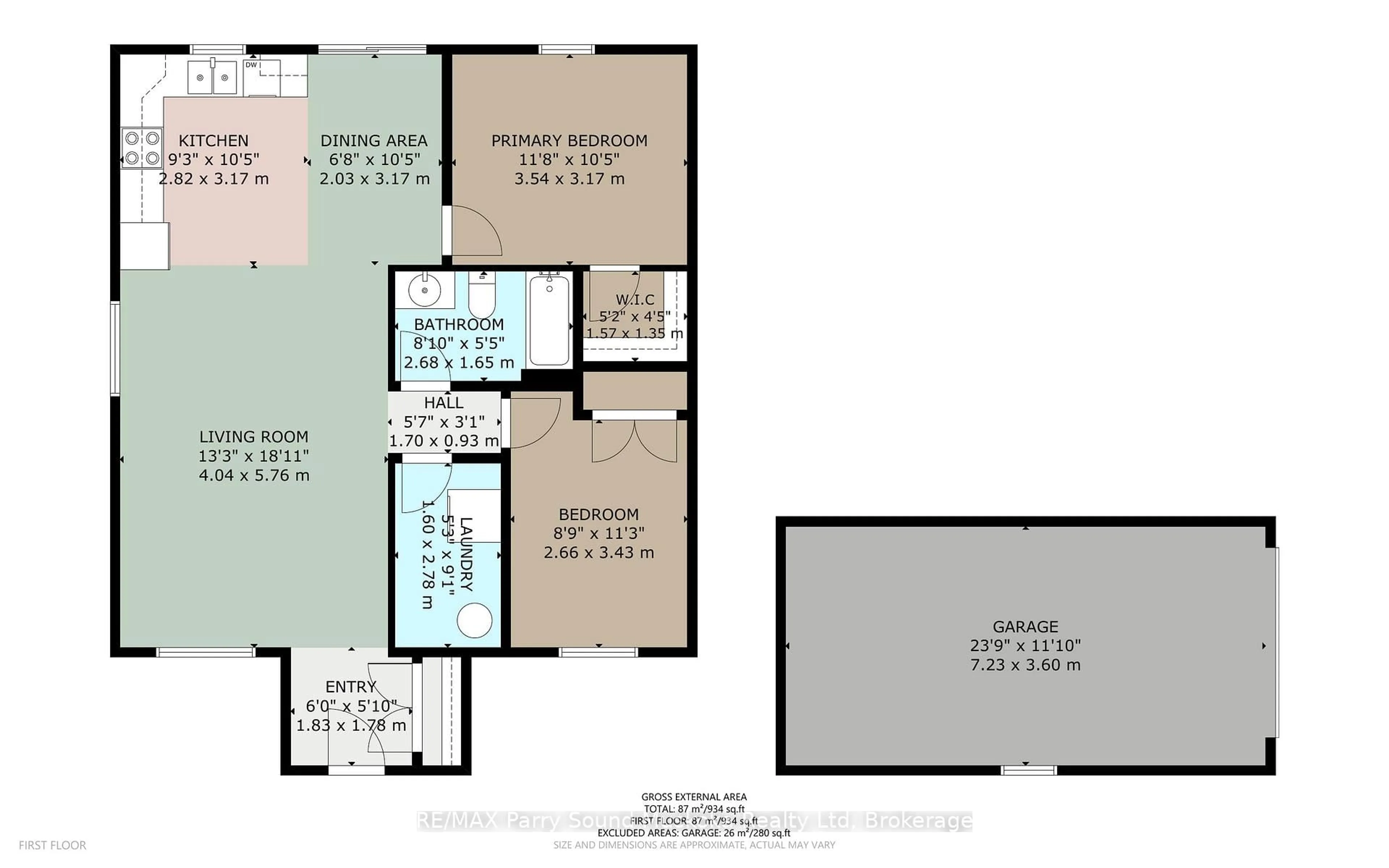 Floor plan for 25 Seguin Pl #17, Seguin Ontario P2A 1B2