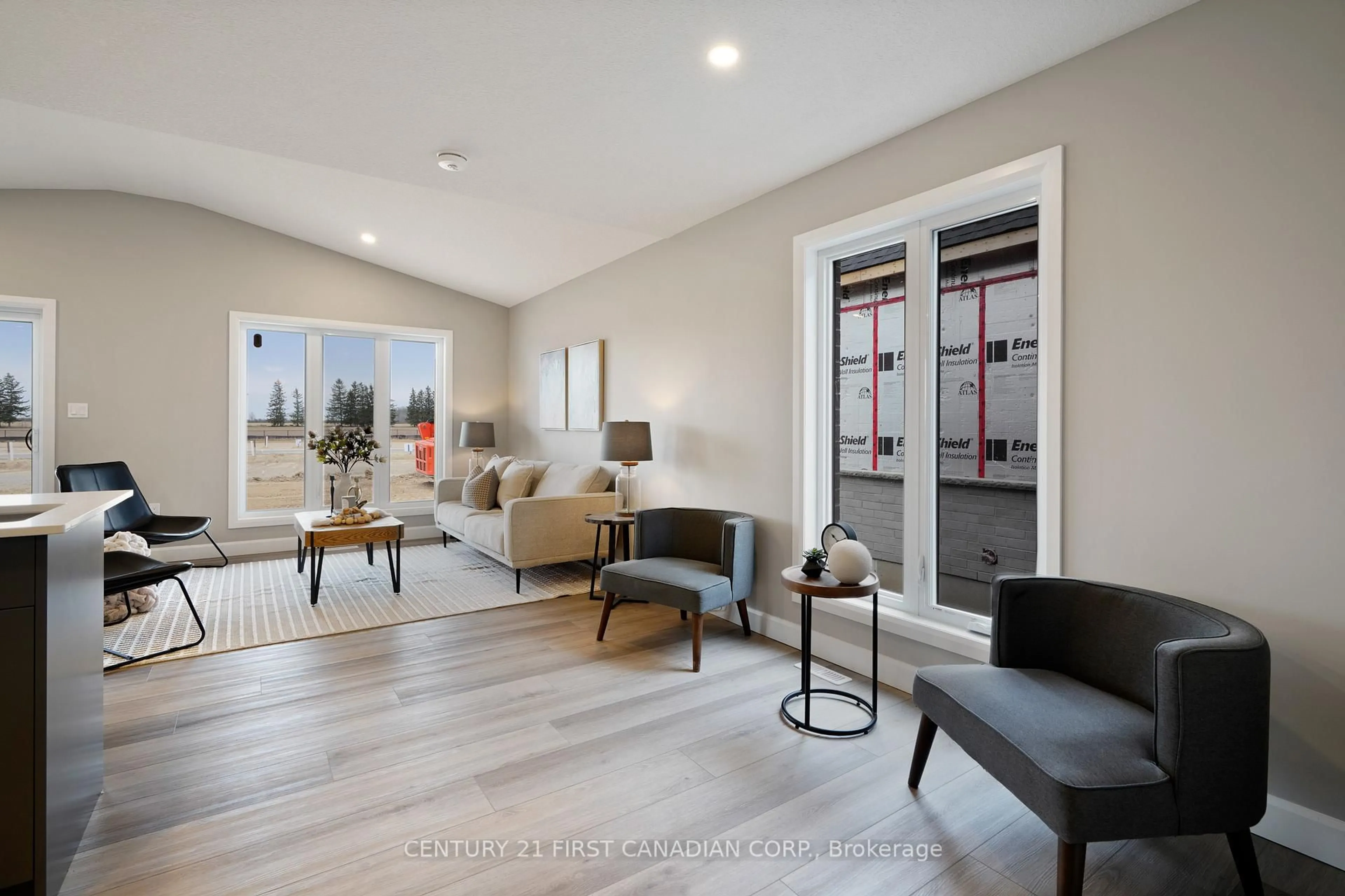 Living room with furniture, unknown for 9 Twynstra St, North Middlesex Ontario N0M 1A0