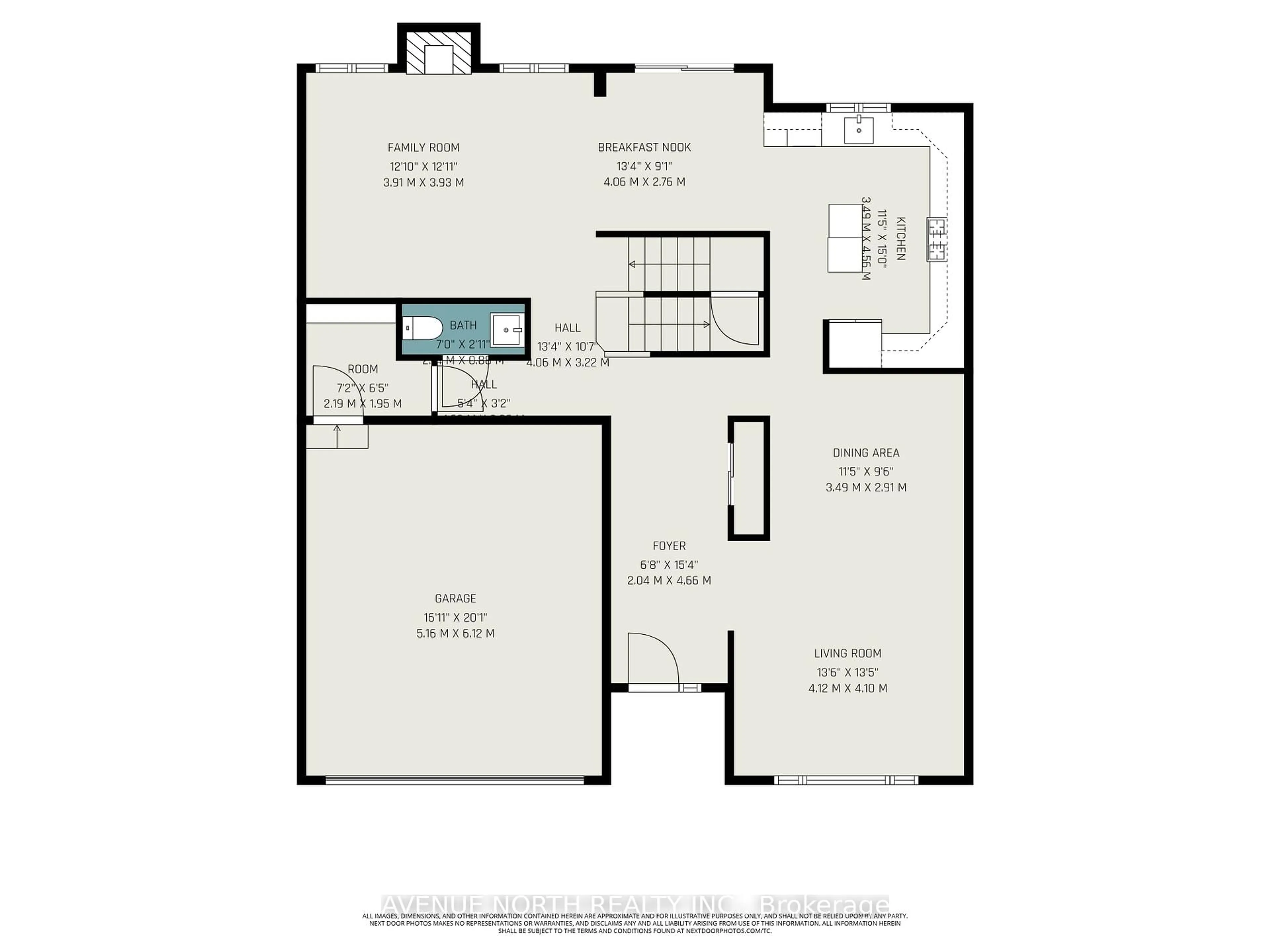 Floor plan for 31 Bearman St, Ottawa Ontario K2G 7B4