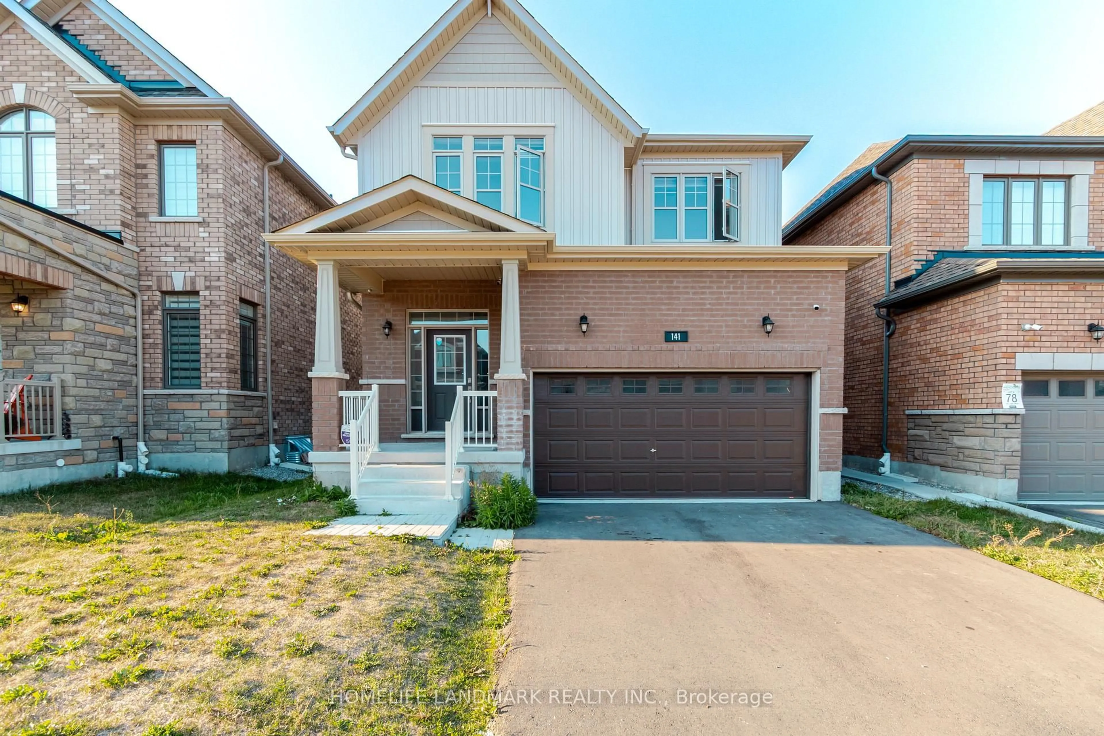 Home with brick exterior material, street for 141 Lumb Dr, Cambridge Ontario N1T 0E7